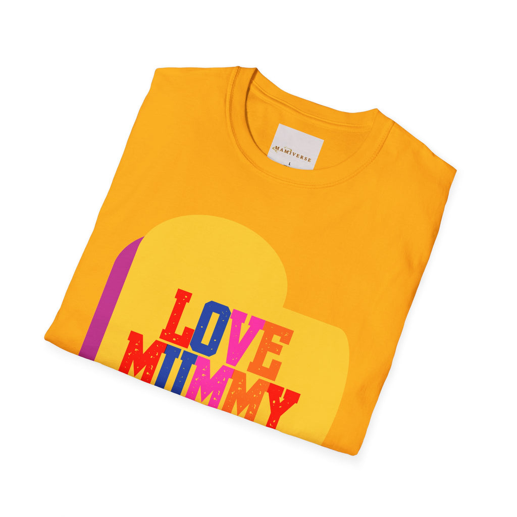 90s Love Mummy Retro Mothers T-Shirt — Nostalgic Mum Tee