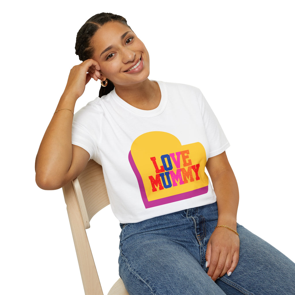 90s Love Mummy Retro Mothers T-Shirt — Nostalgic Mum Tee