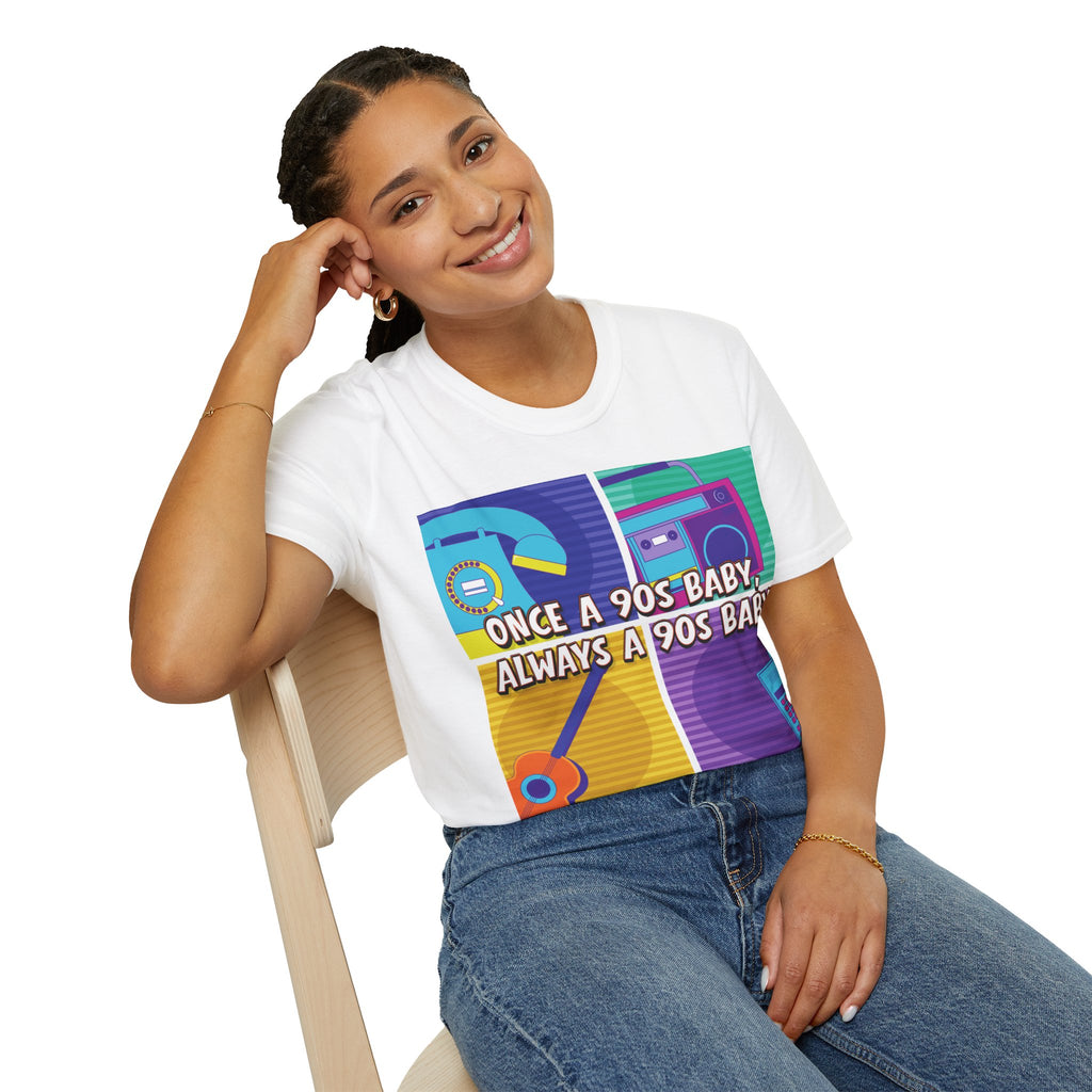 Once A 90s Baby Always A 90s Baby Mother's Day T-Shirt