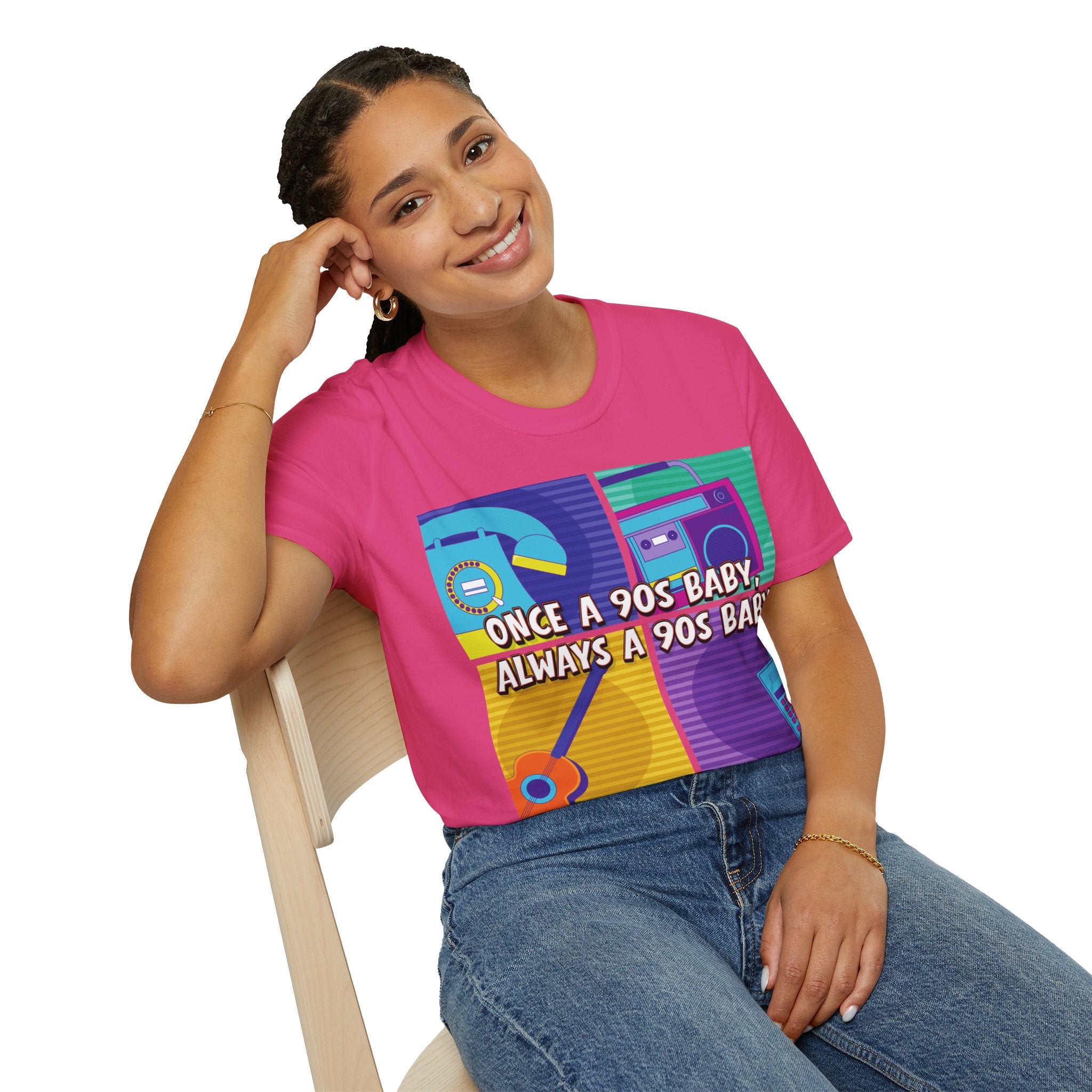 Once A 90s Baby Always A 90s Baby Mother's Day T-Shirt