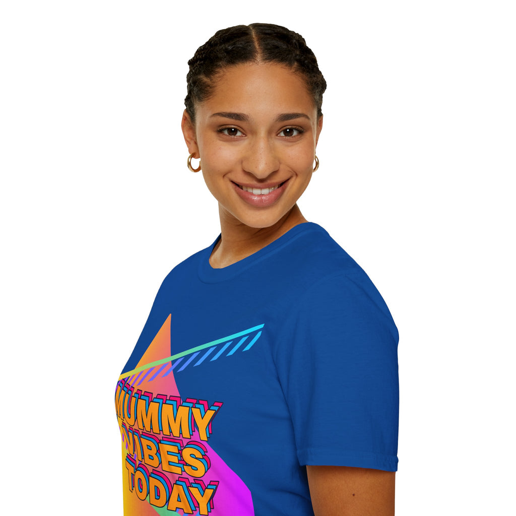 Mummy Vibes Today Retro Mother's Day T-Shirt
