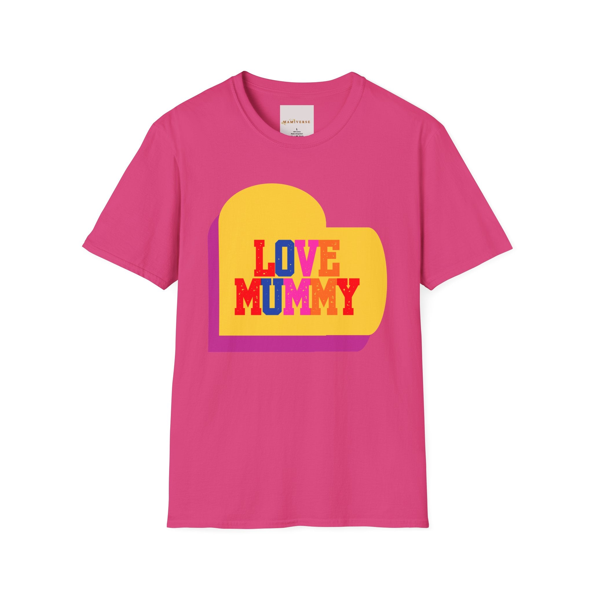 90s Love Mummy Retro Mothers T-Shirt — Nostalgic Mum Tee