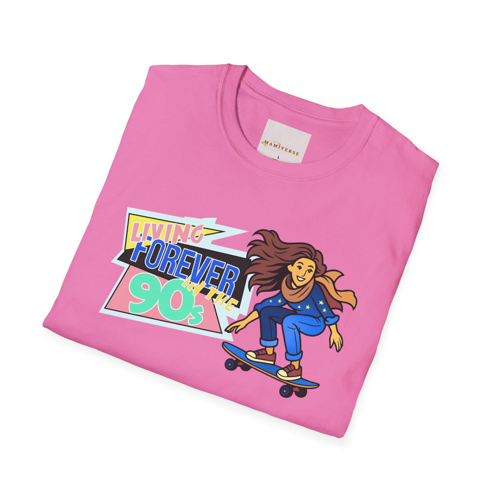 Forever 90s Skateboarder Mother's Day T-Shirt