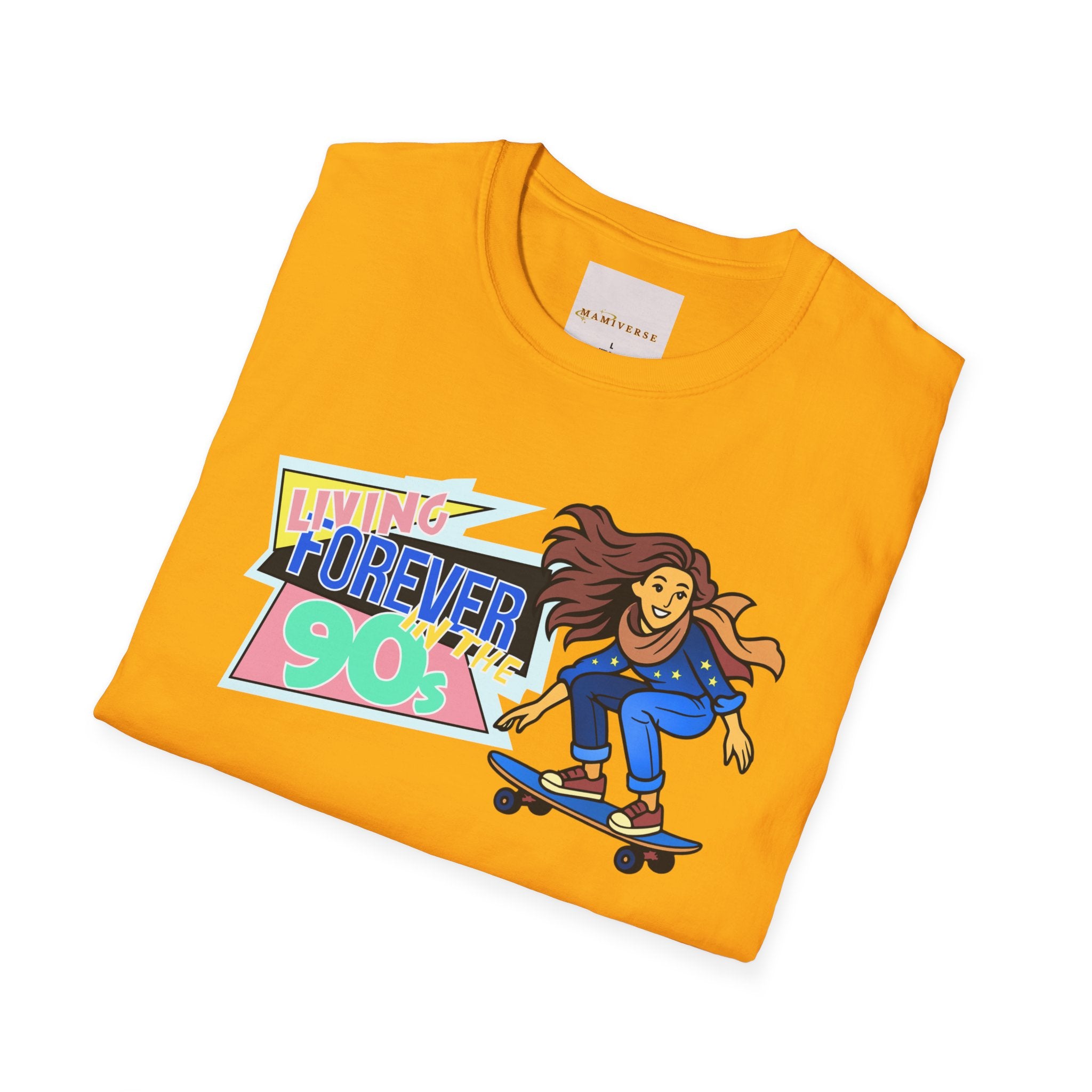 Forever 90s Skateboarder Mother's Day T-Shirt