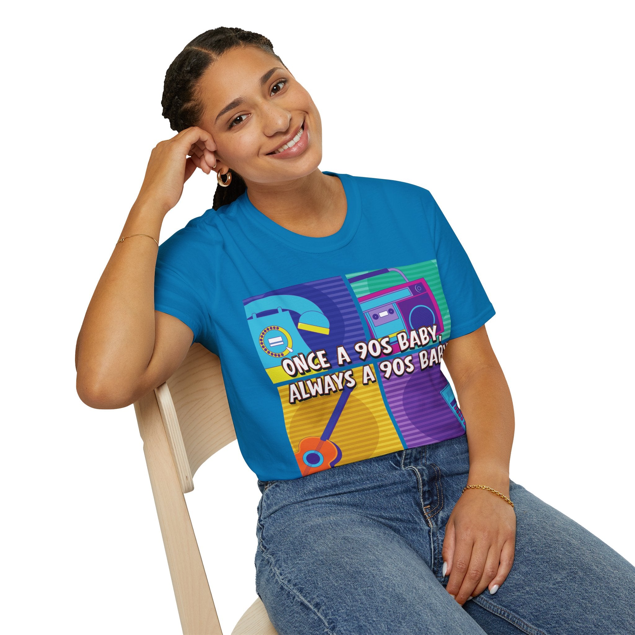 Once A 90s Baby Always A 90s Baby Mother's Day T-Shirt