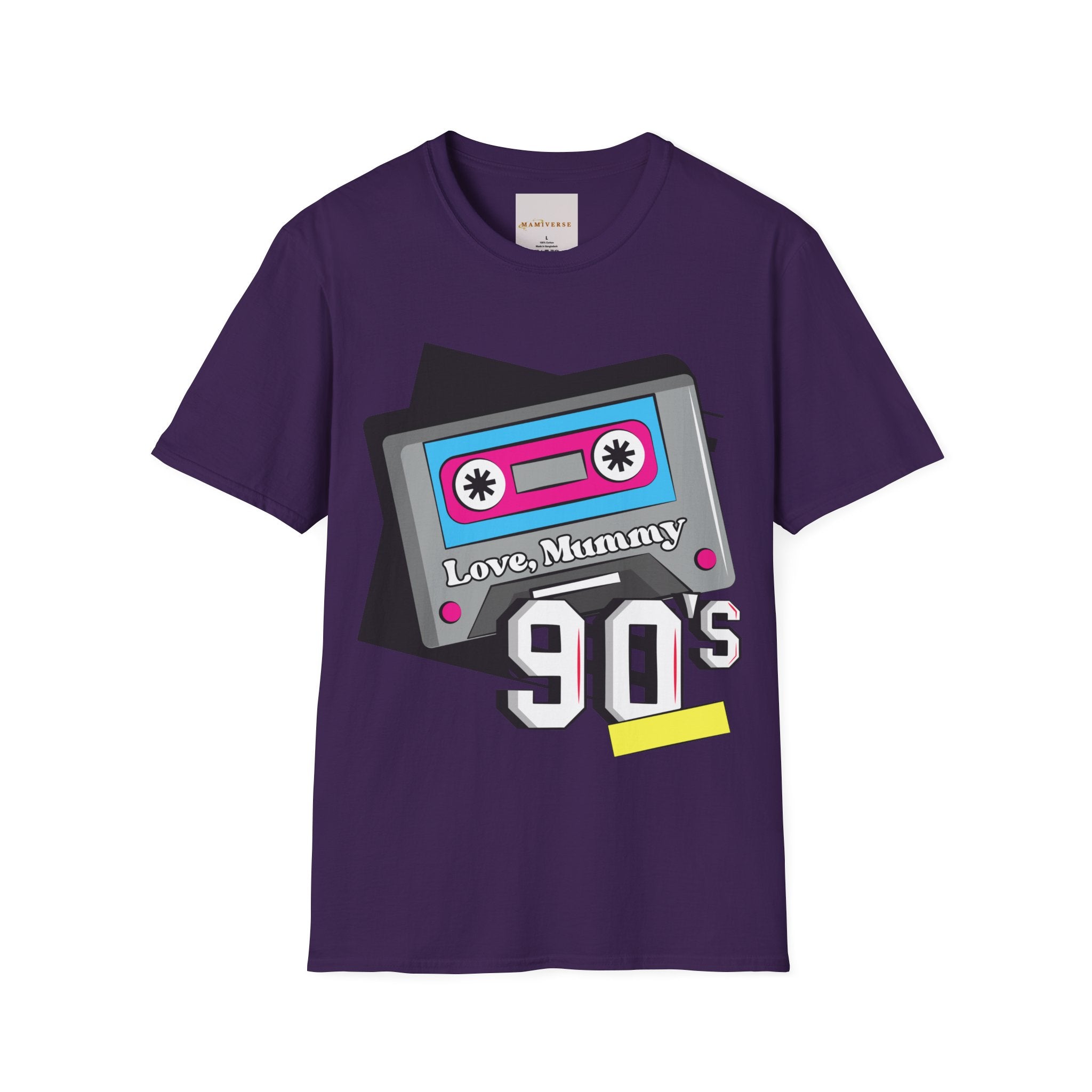 Love Mummy 90s Cassette Mother's Day T-Shirt