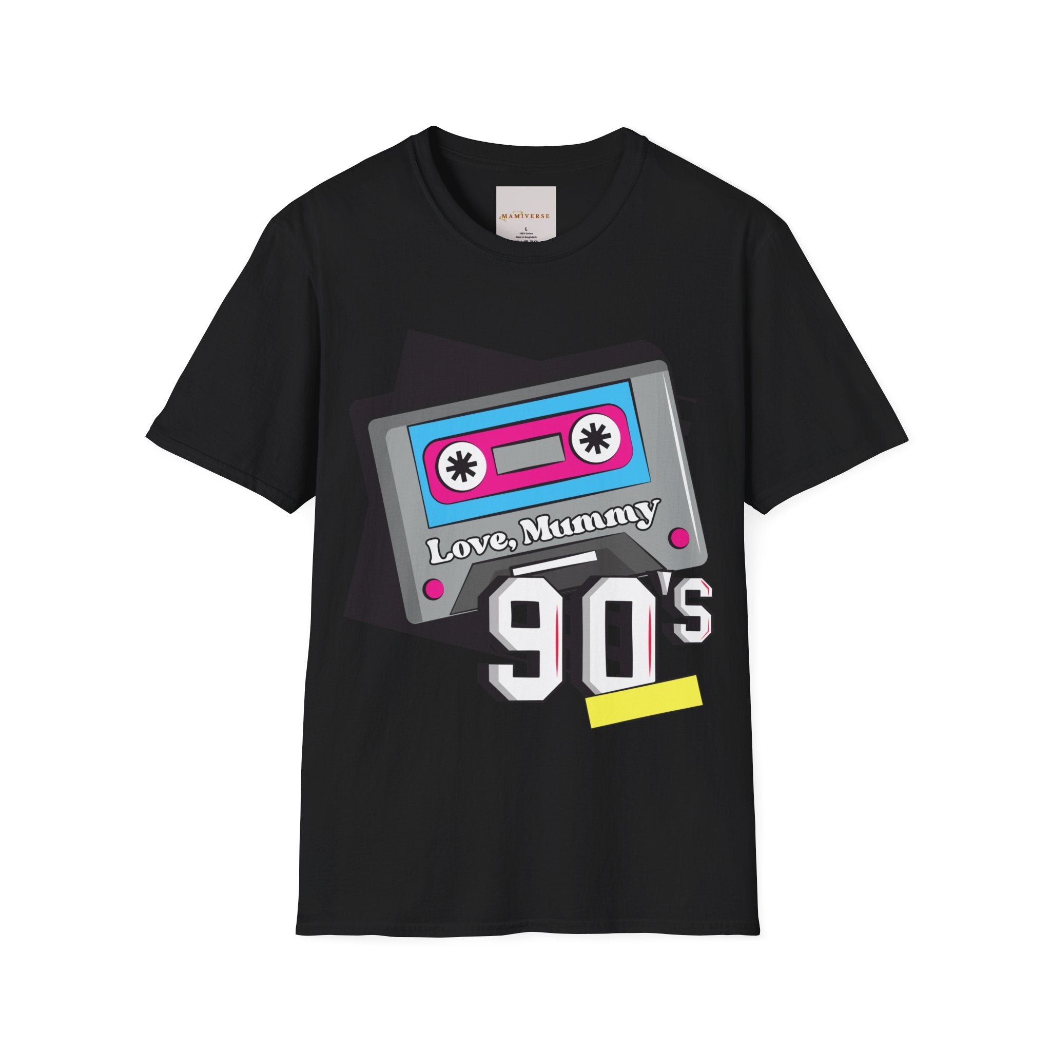 Love Mummy 90s Cassette Mother's Day T-Shirt