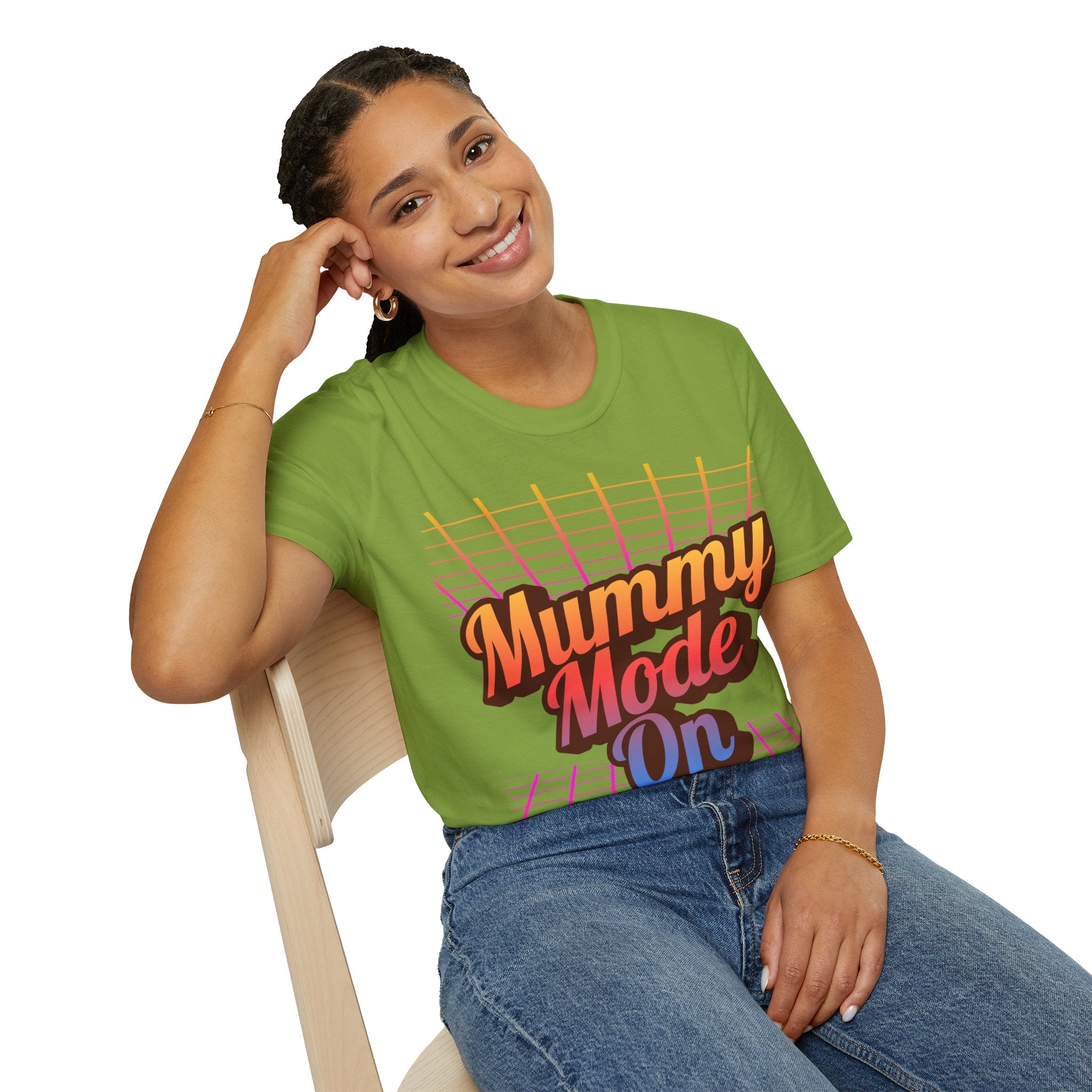 Mummy Mode On 90s Retro Mother's Day T-Shirt