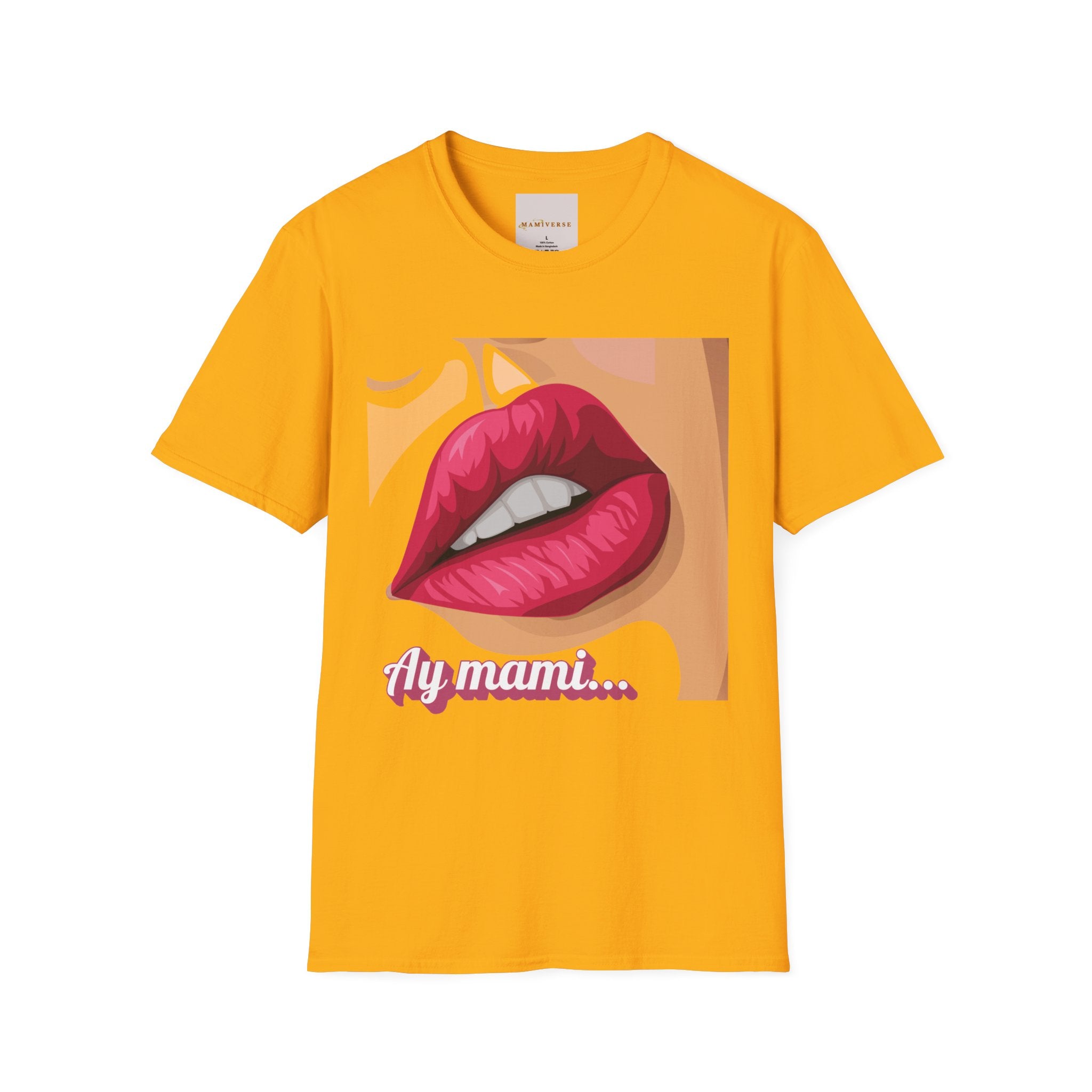 Ay Mami "Kissable" Lip 90s Mother's Day T-Shirt