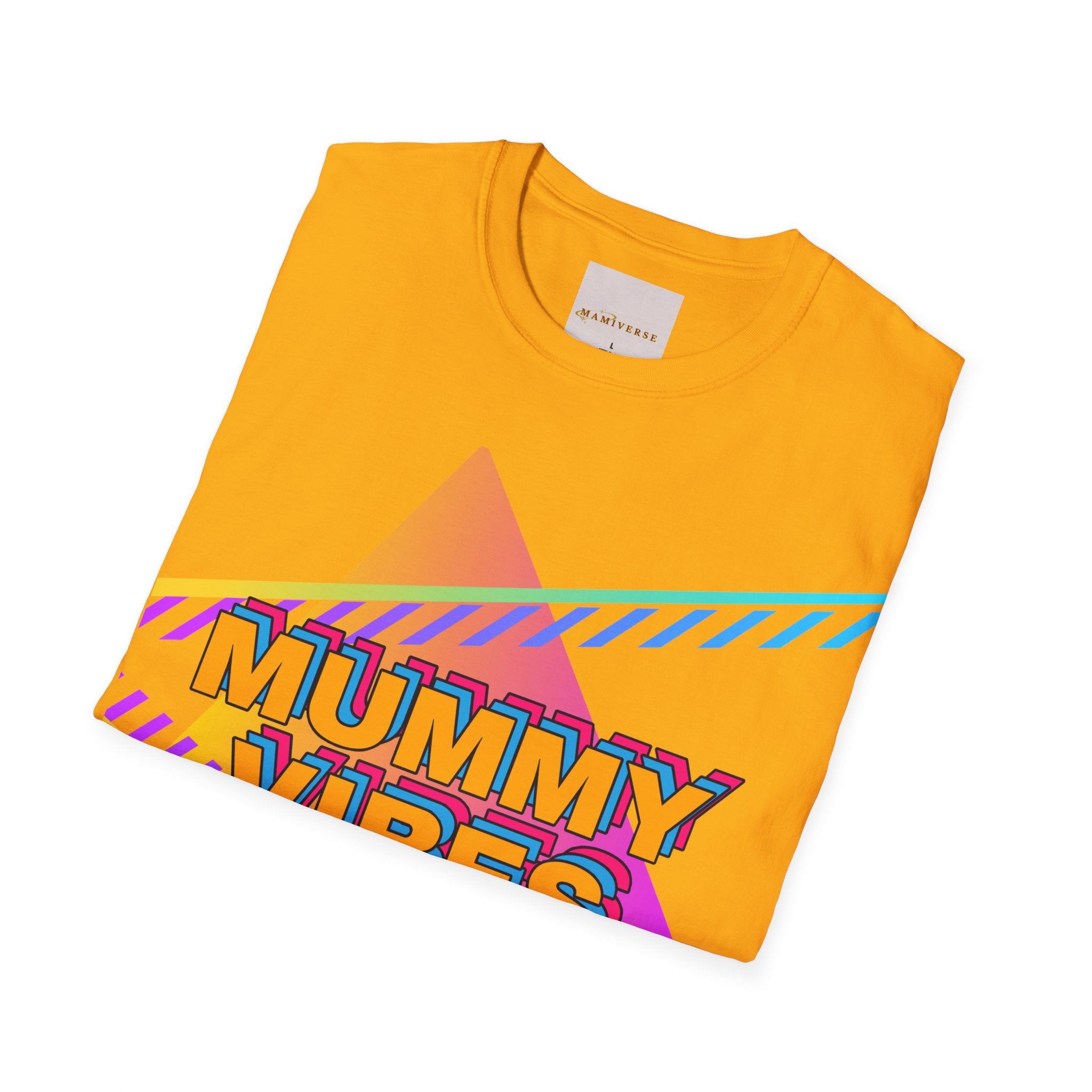 Mummy Vibes Today Retro Mother's Day T-Shirt