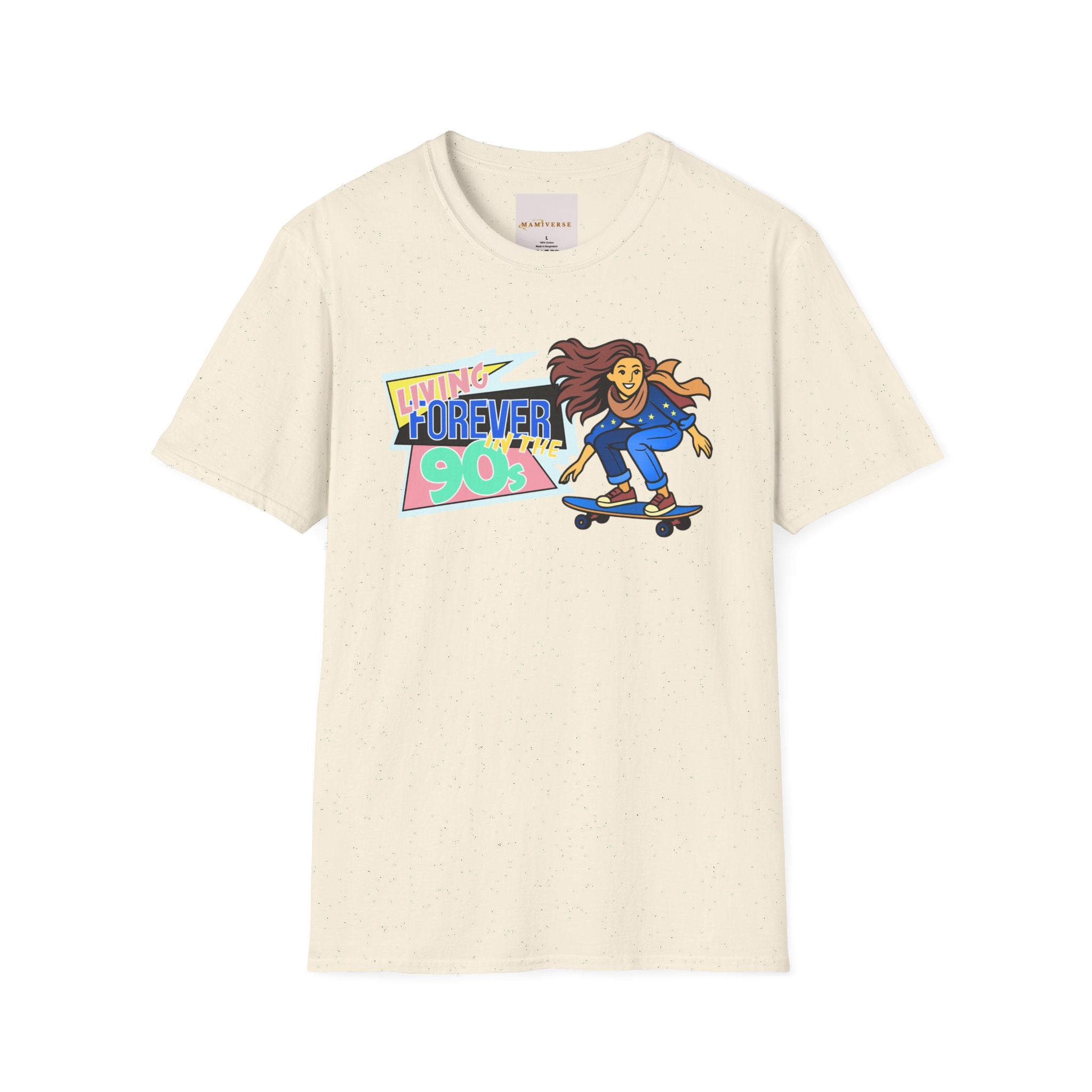 Forever 90s Skateboarder Mother's Day T-Shirt