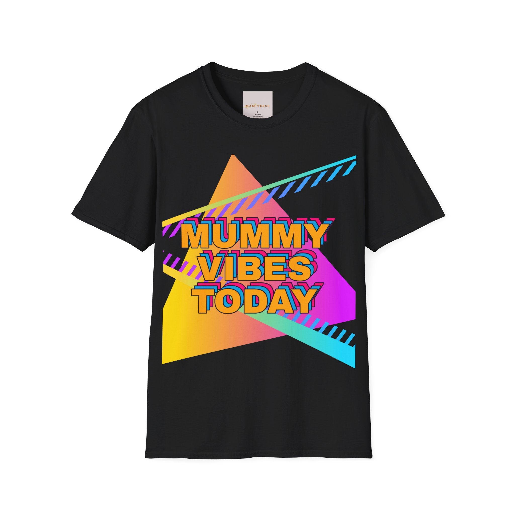 Mummy Vibes Today Retro Mother's Day T-Shirt