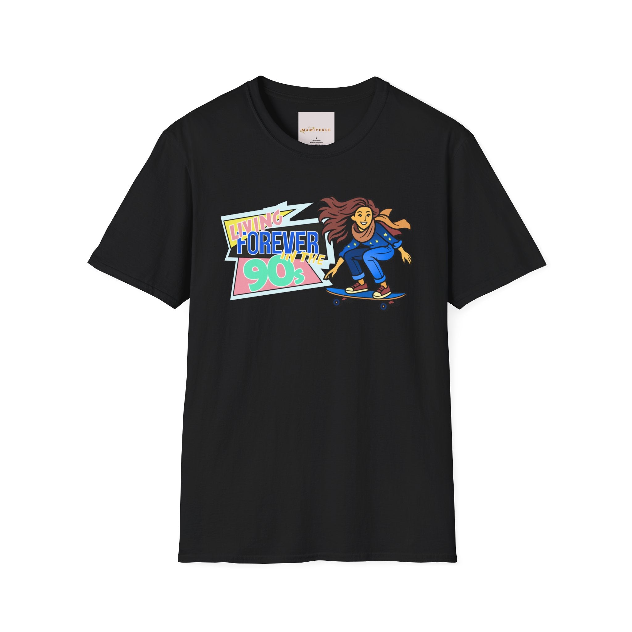 Forever 90s Skateboarder Mother's Day T-Shirt