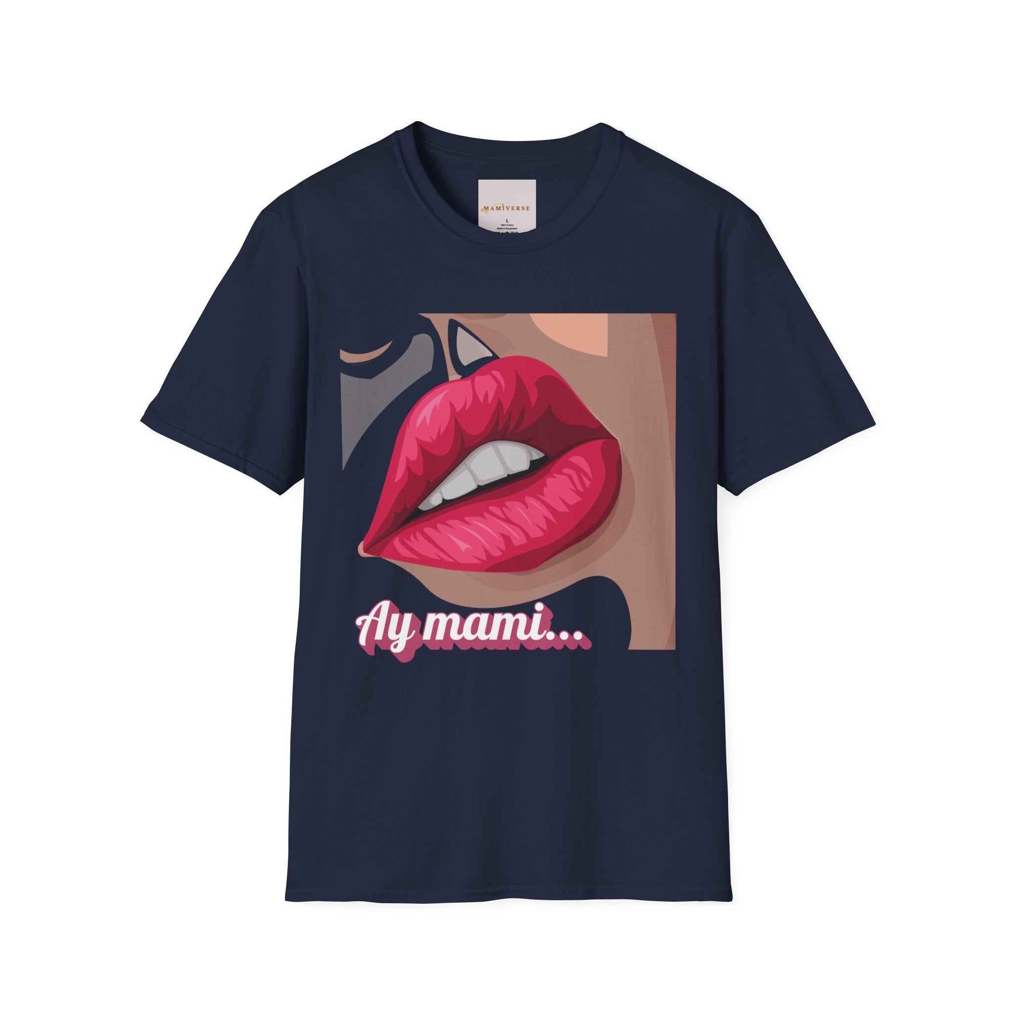 Ay Mami "Kissable" Lip 90s Mother's Day T-Shirt
