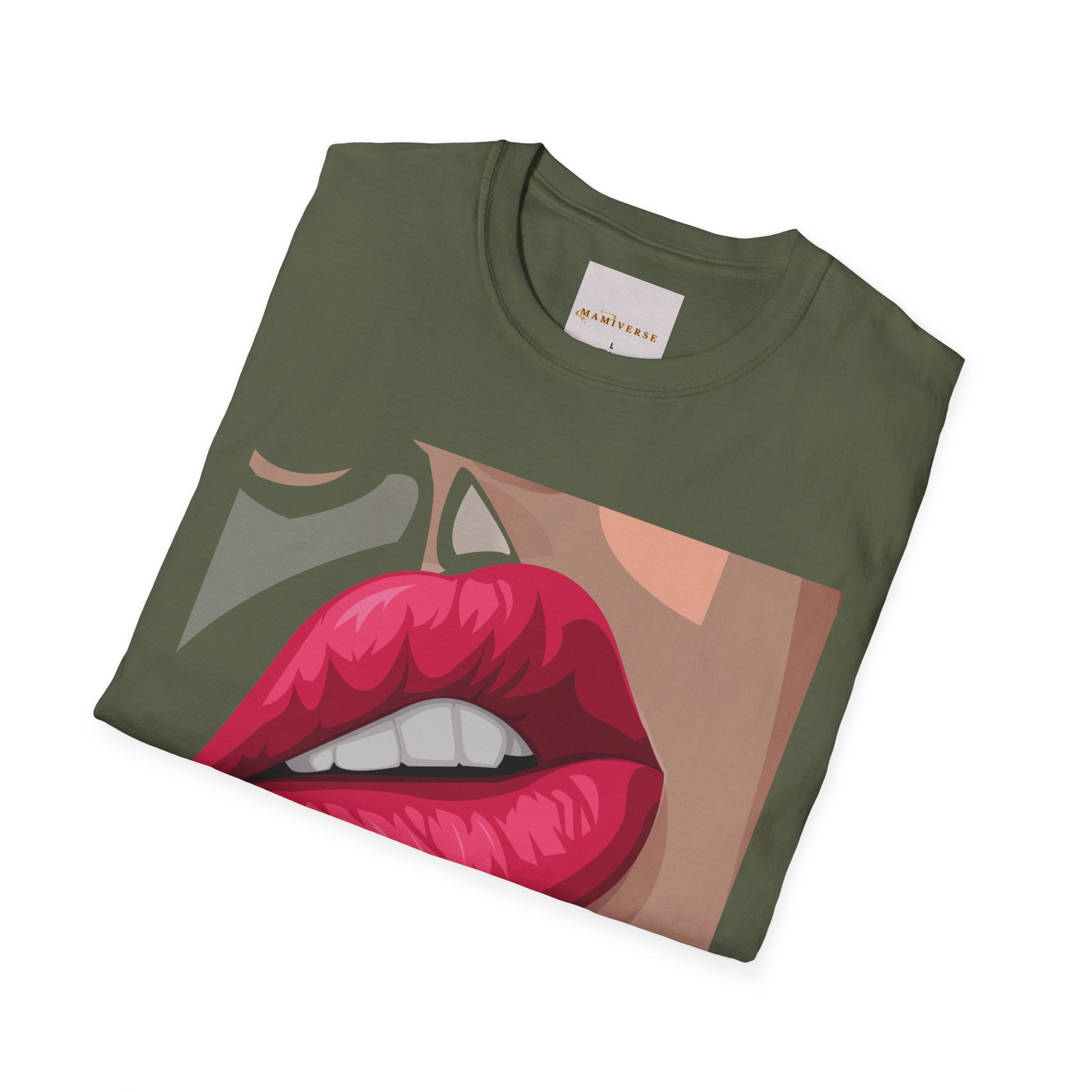 Ay Mami "Kissable" Lip 90s Mother's Day T-Shirt