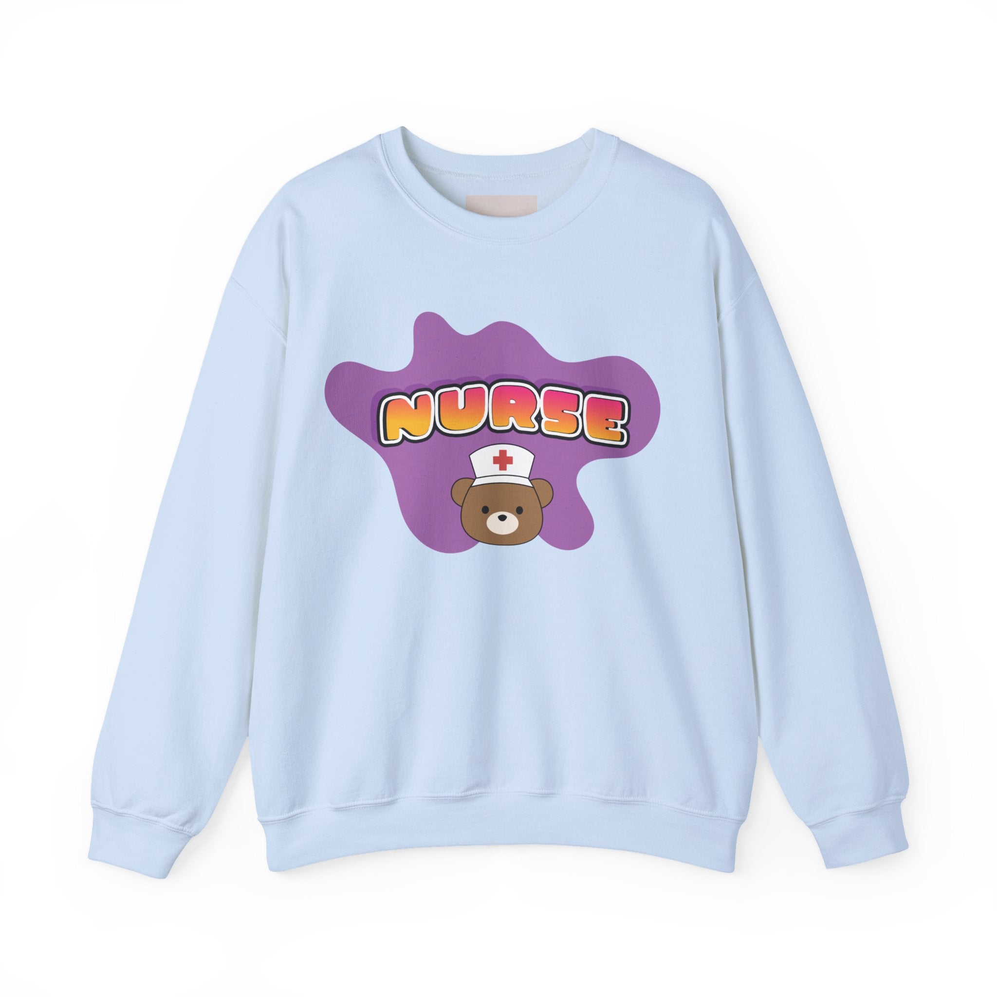 Nurse Mum Bear Crewneck Sweatshirt — Nurse Appreciation Gift
