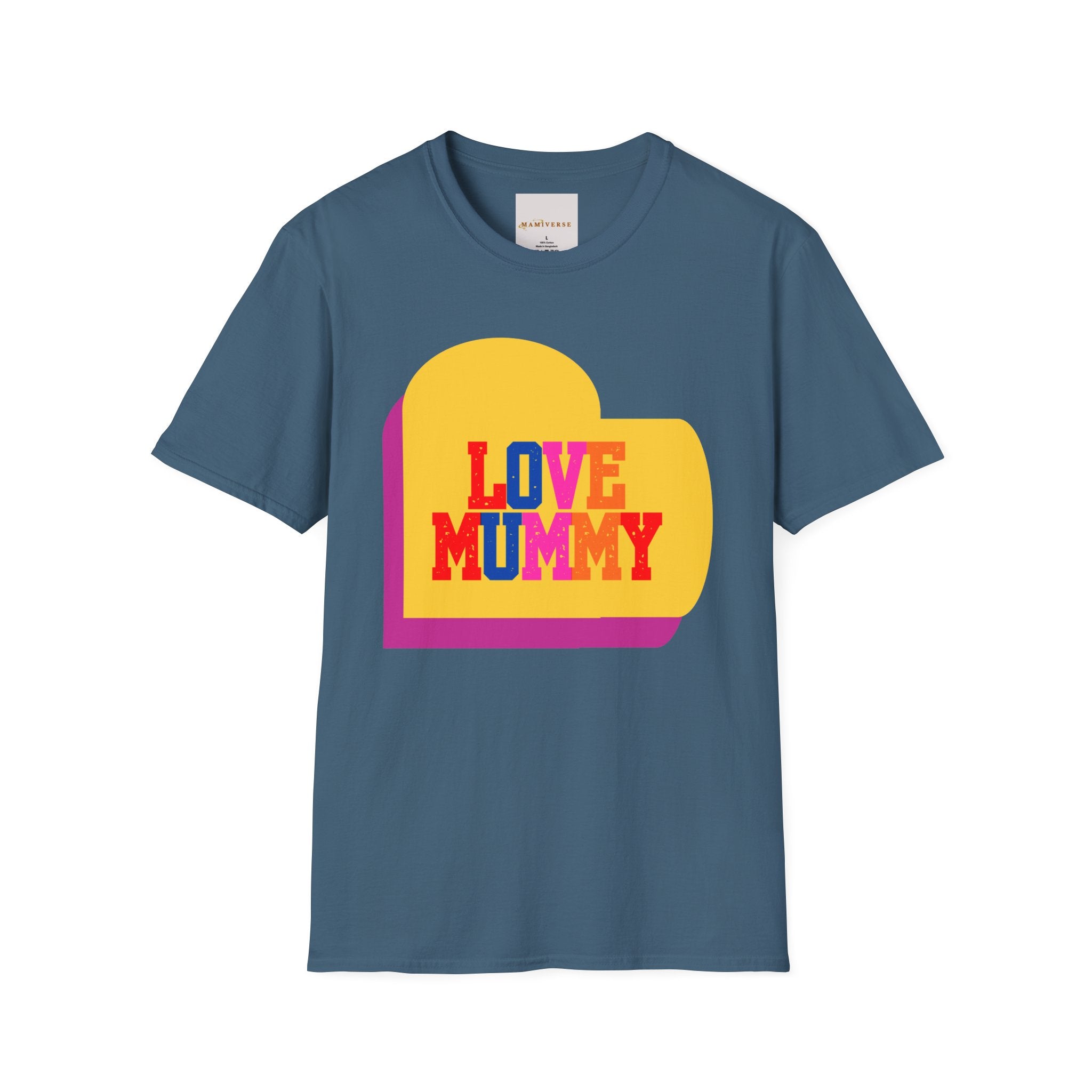 90s Love Mummy Retro Mothers T-Shirt — Nostalgic Mum Tee