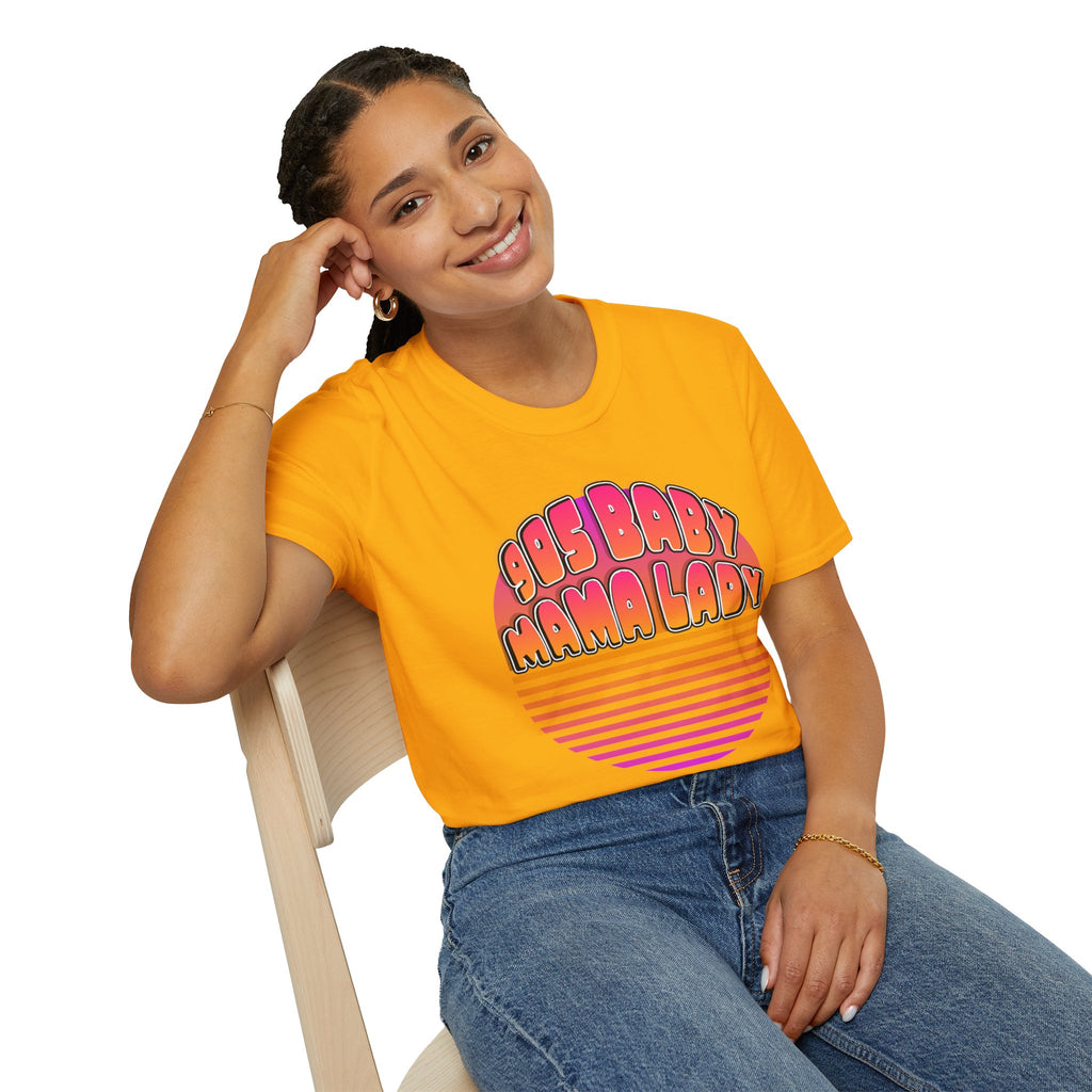 90s Baby Mama Retro Mothers T-Shirt — Nostalgic Mum Tee