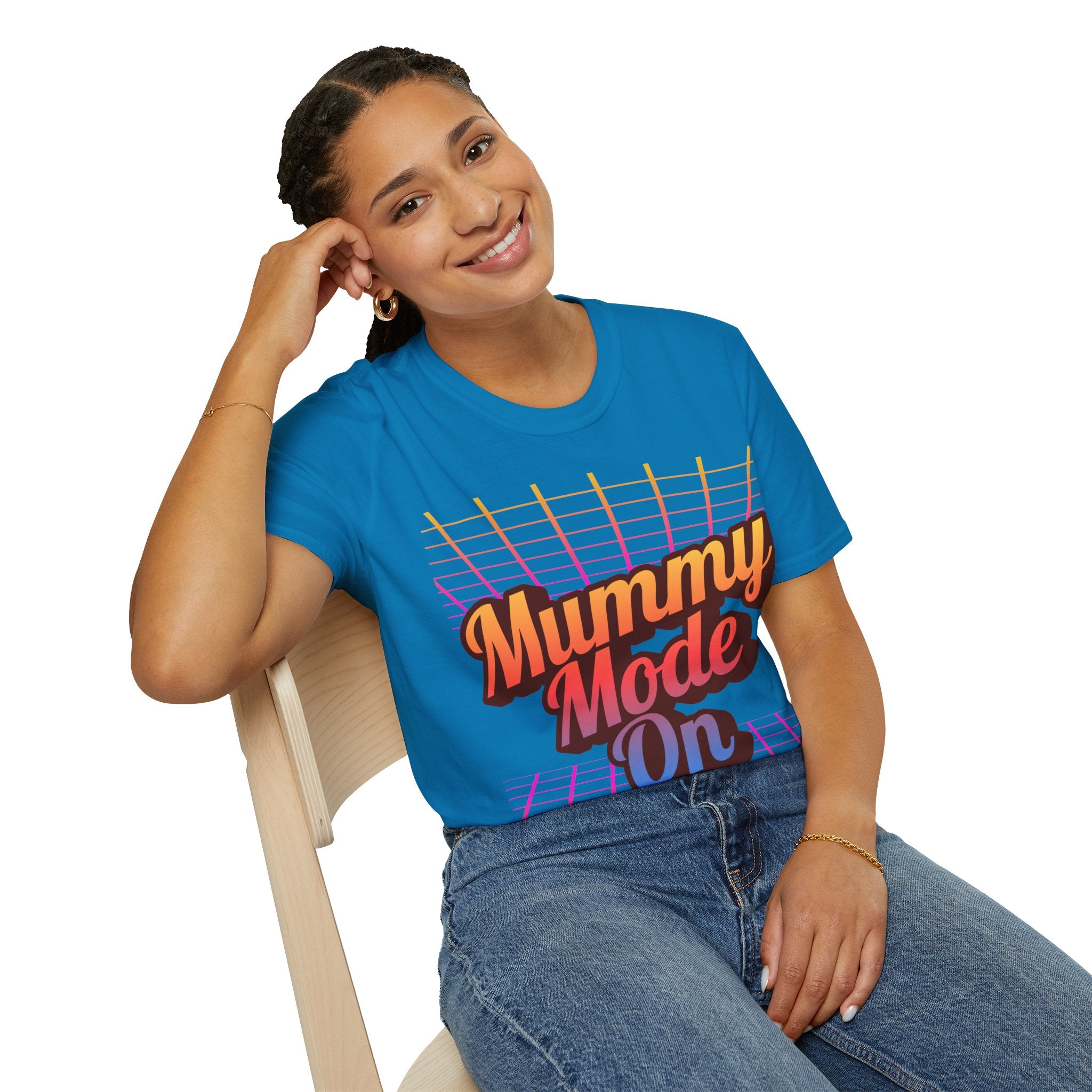 Mummy Mode On 90s Retro Mother's Day T-Shirt