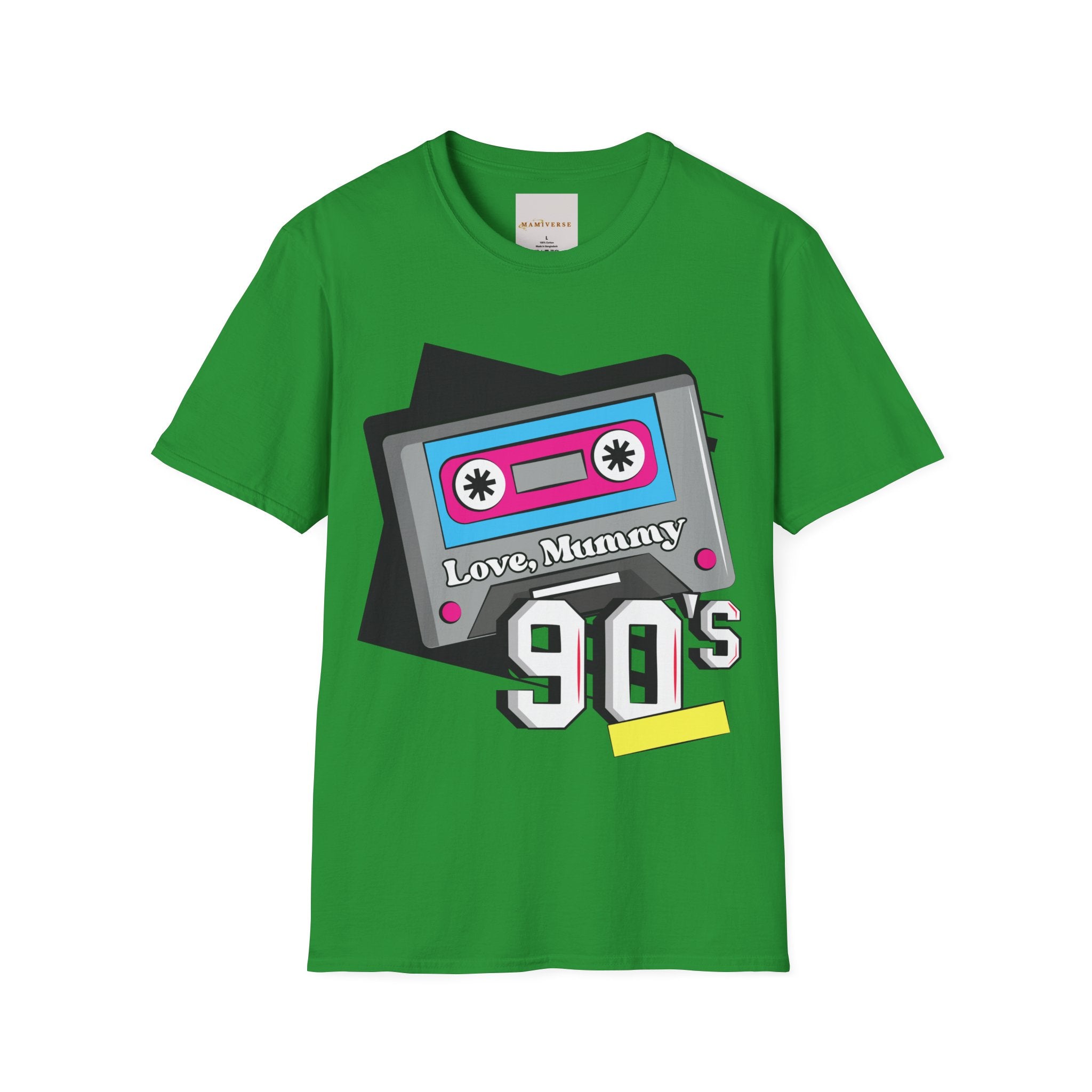 Love Mummy 90s Cassette Mother's Day T-Shirt