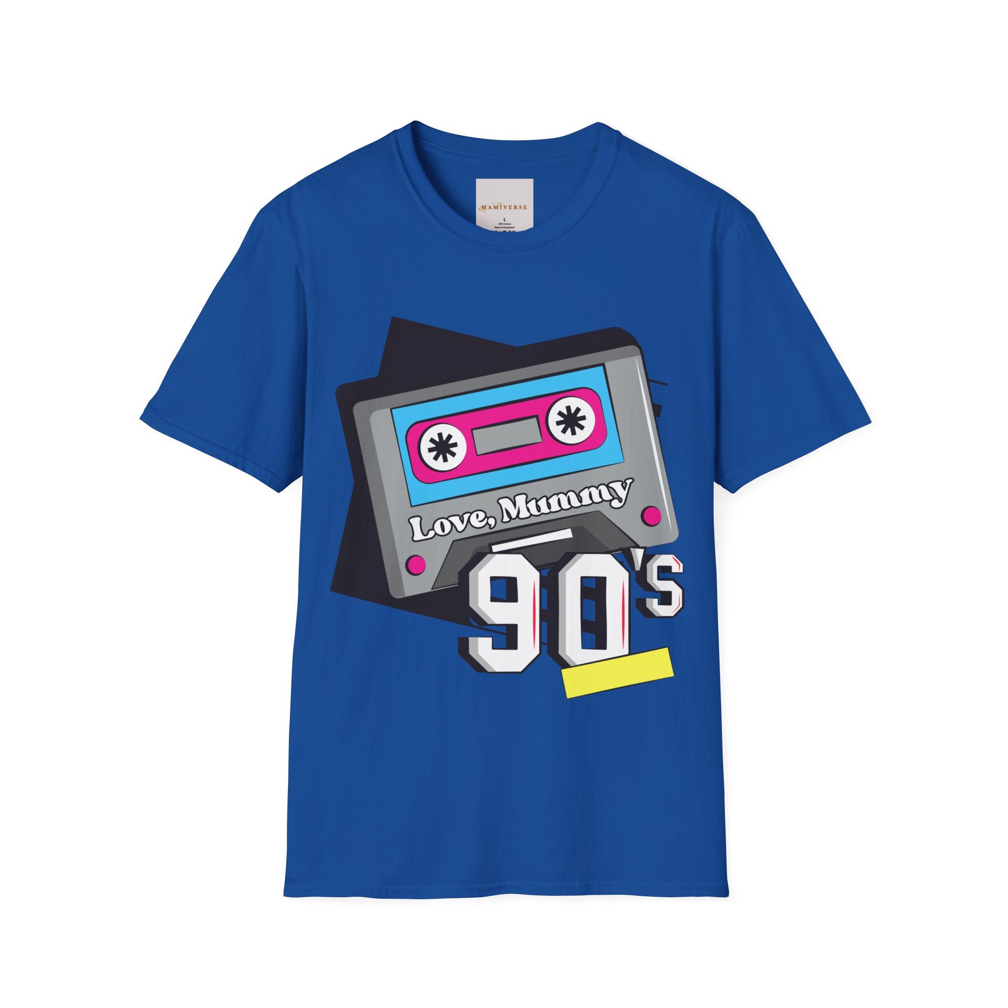 Love Mummy 90s Cassette Mother's Day T-Shirt