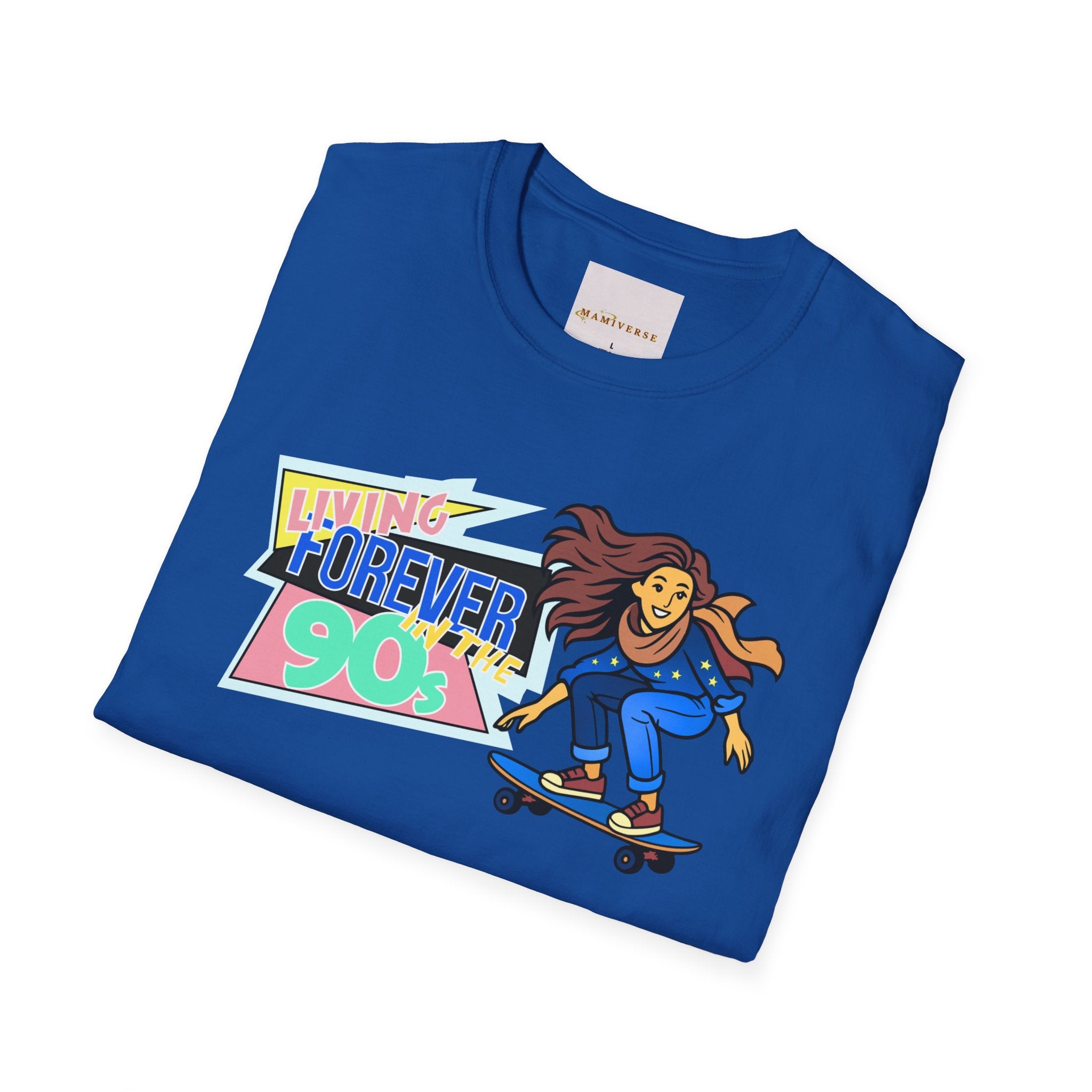 Forever 90s Skateboarder Mother's Day T-Shirt