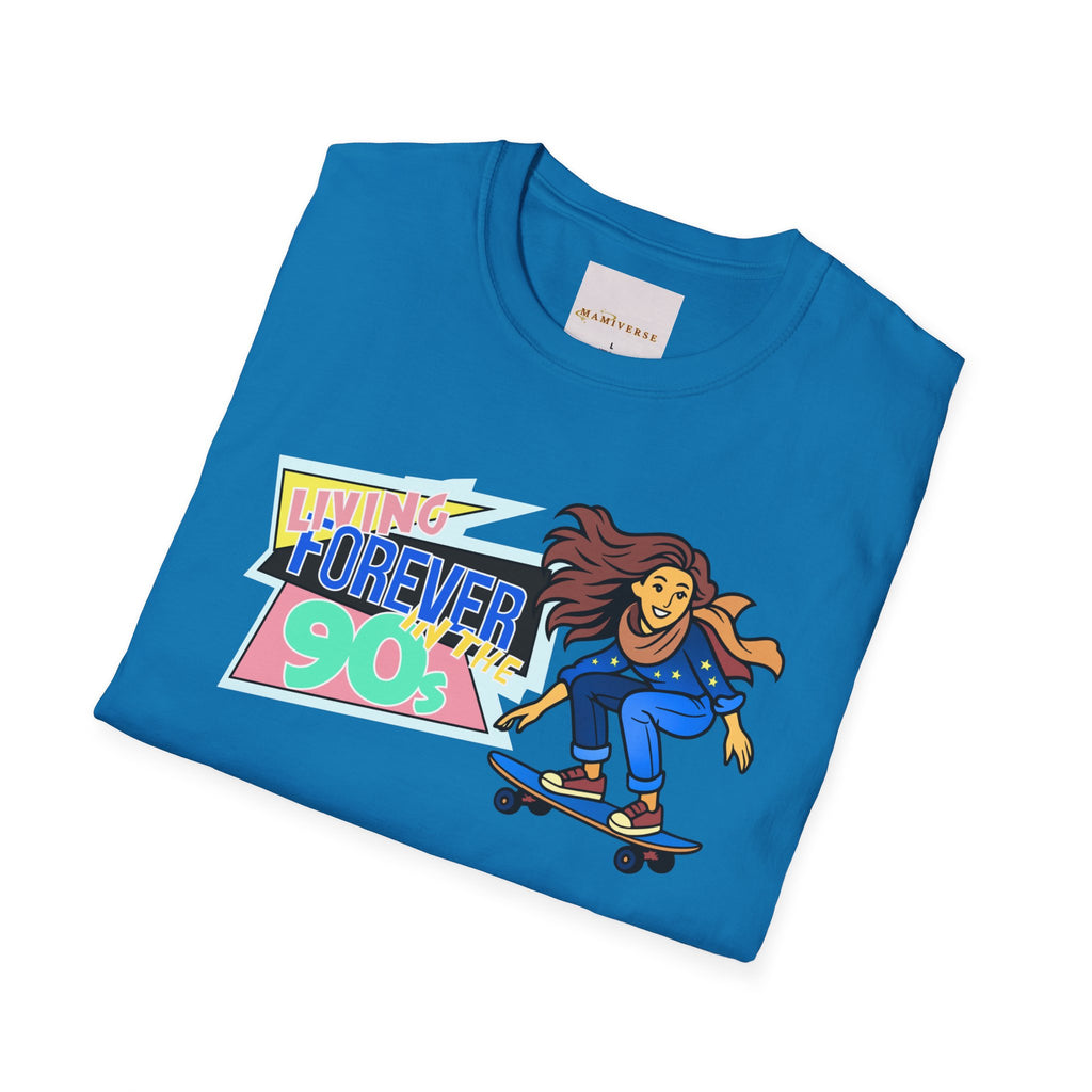 Forever 90s Skateboarder Mother's Day T-Shirt