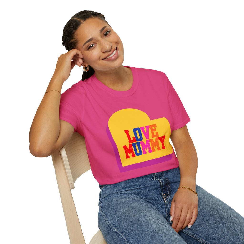 90s Love Mummy Retro Mothers T-Shirt — Nostalgic Mum Tee