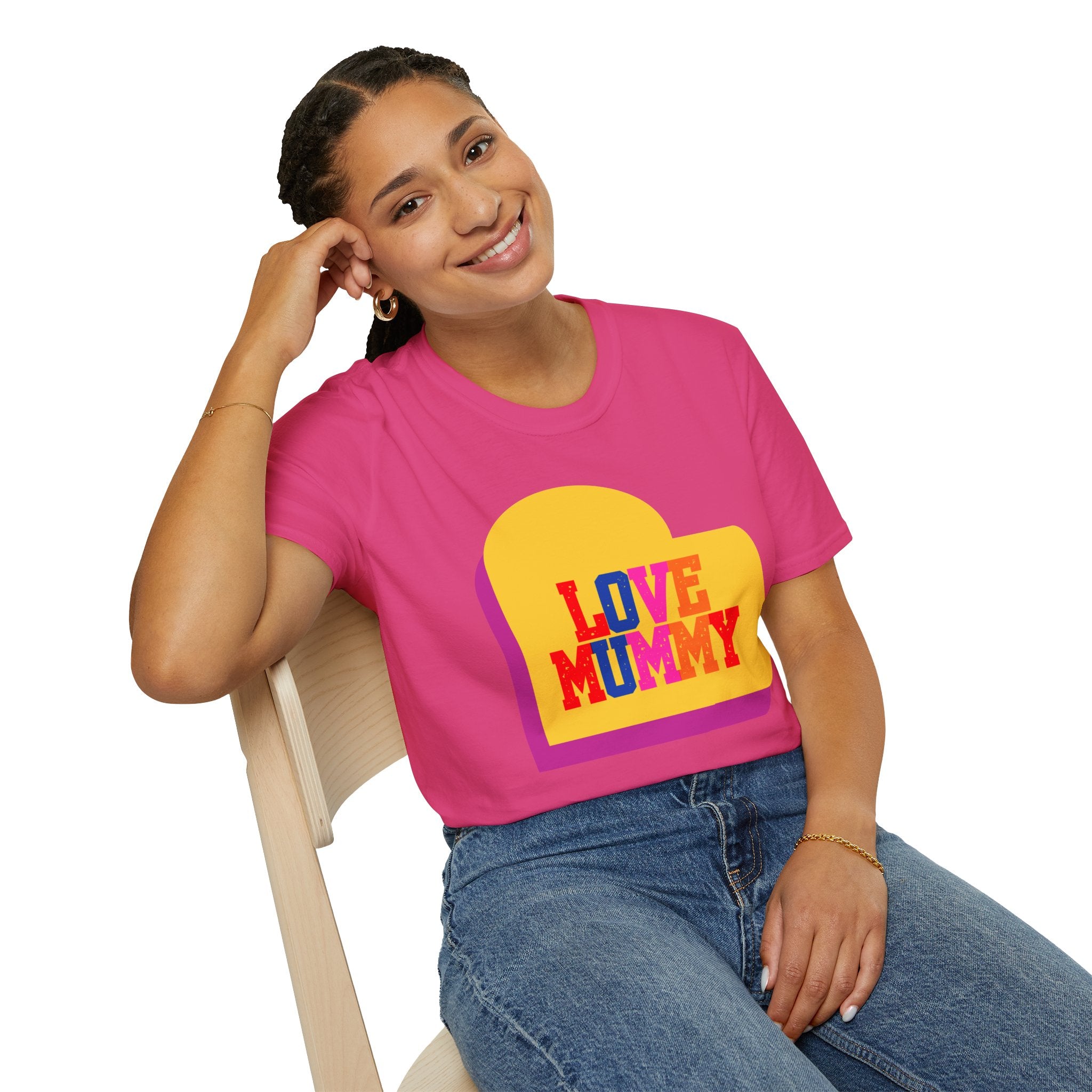 90s Love Mummy Retro Mothers T-Shirt — Nostalgic Mum Tee