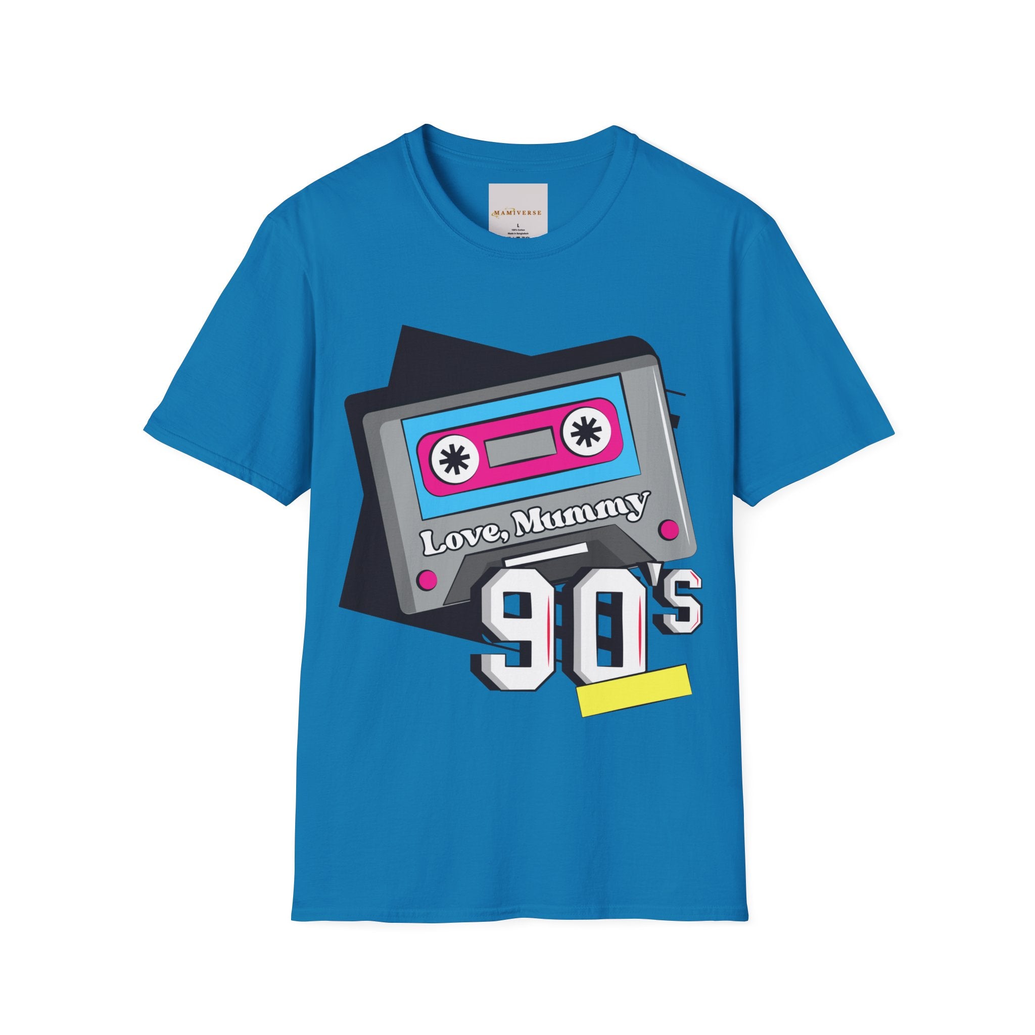 Love Mummy 90s Cassette Mother's Day T-Shirt