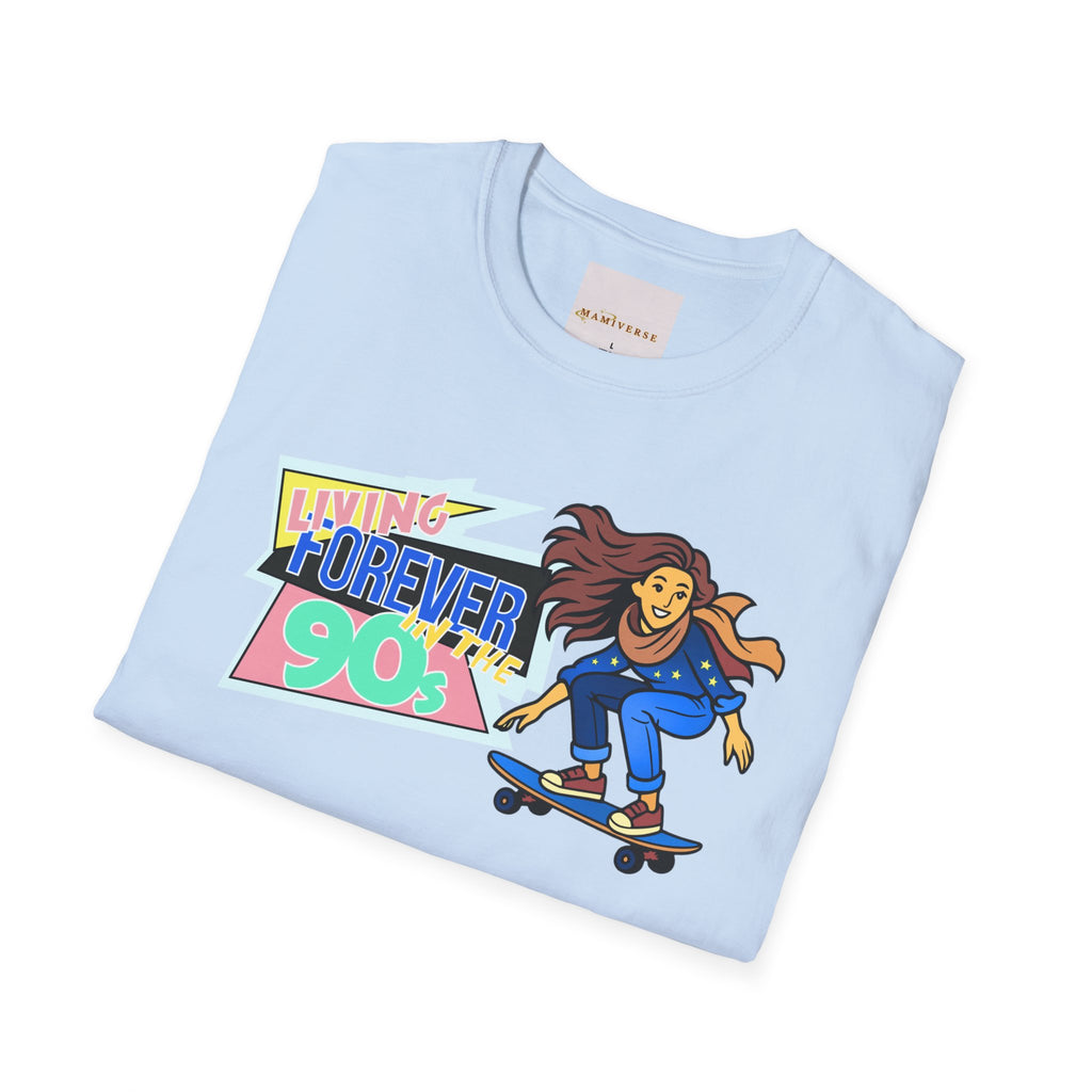 Forever 90s Skateboarder Mother's Day T-Shirt