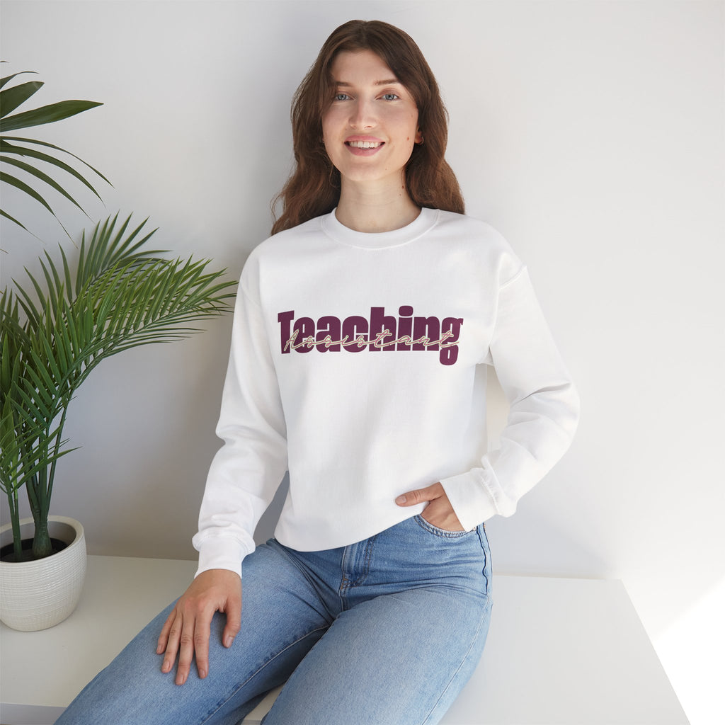 Teaching Assistant 'Working Mum' Crewneck Sweatshirt