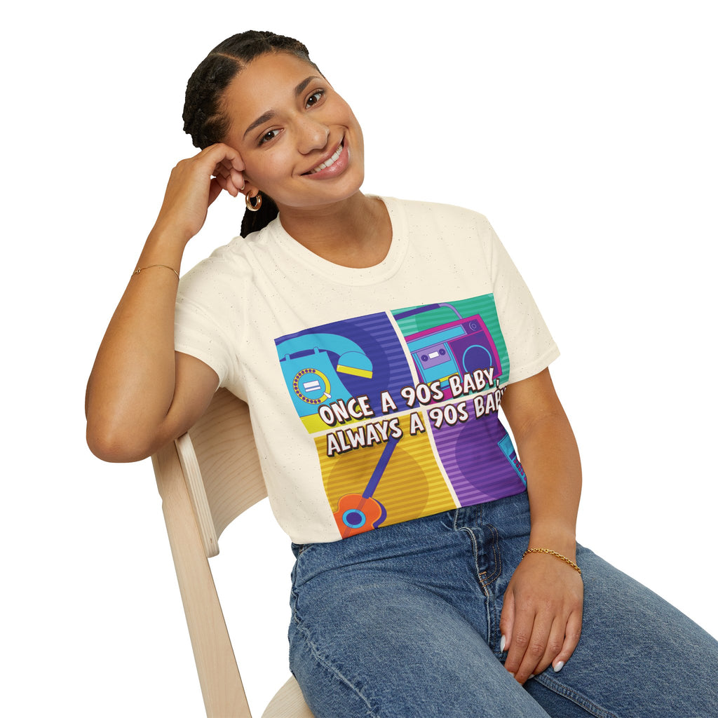 Once A 90s Baby Always A 90s Baby Mother's Day T-Shirt