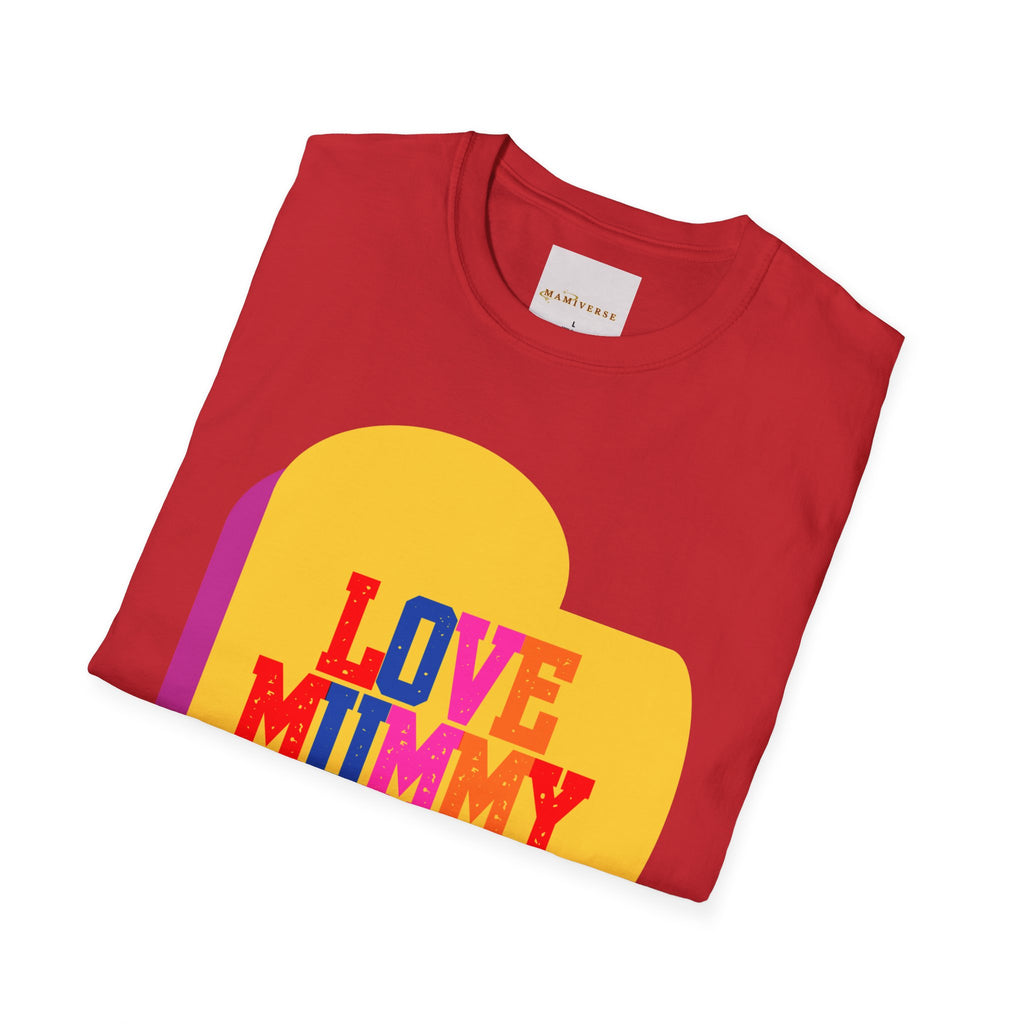 90s Love Mummy Retro Mothers T-Shirt — Nostalgic Mum Tee