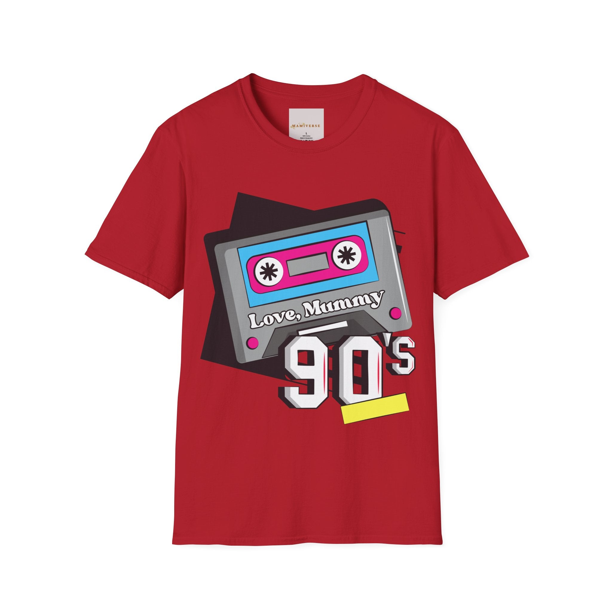 Love Mummy 90s Cassette Mother's Day T-Shirt