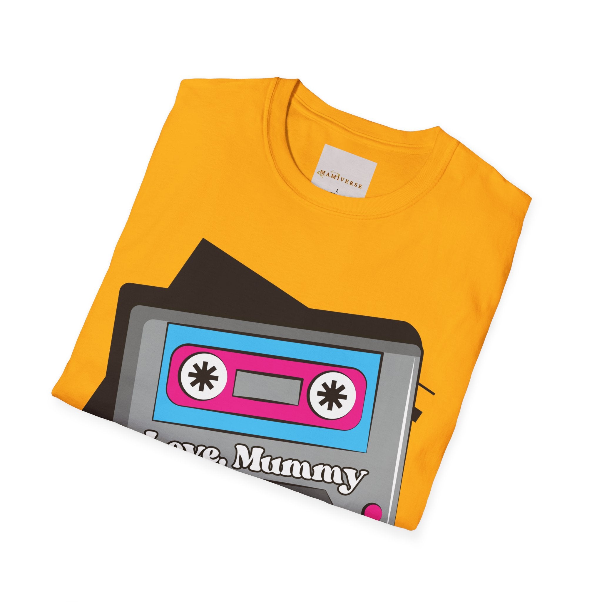 Love Mummy 90s Cassette Mother's Day T-Shirt
