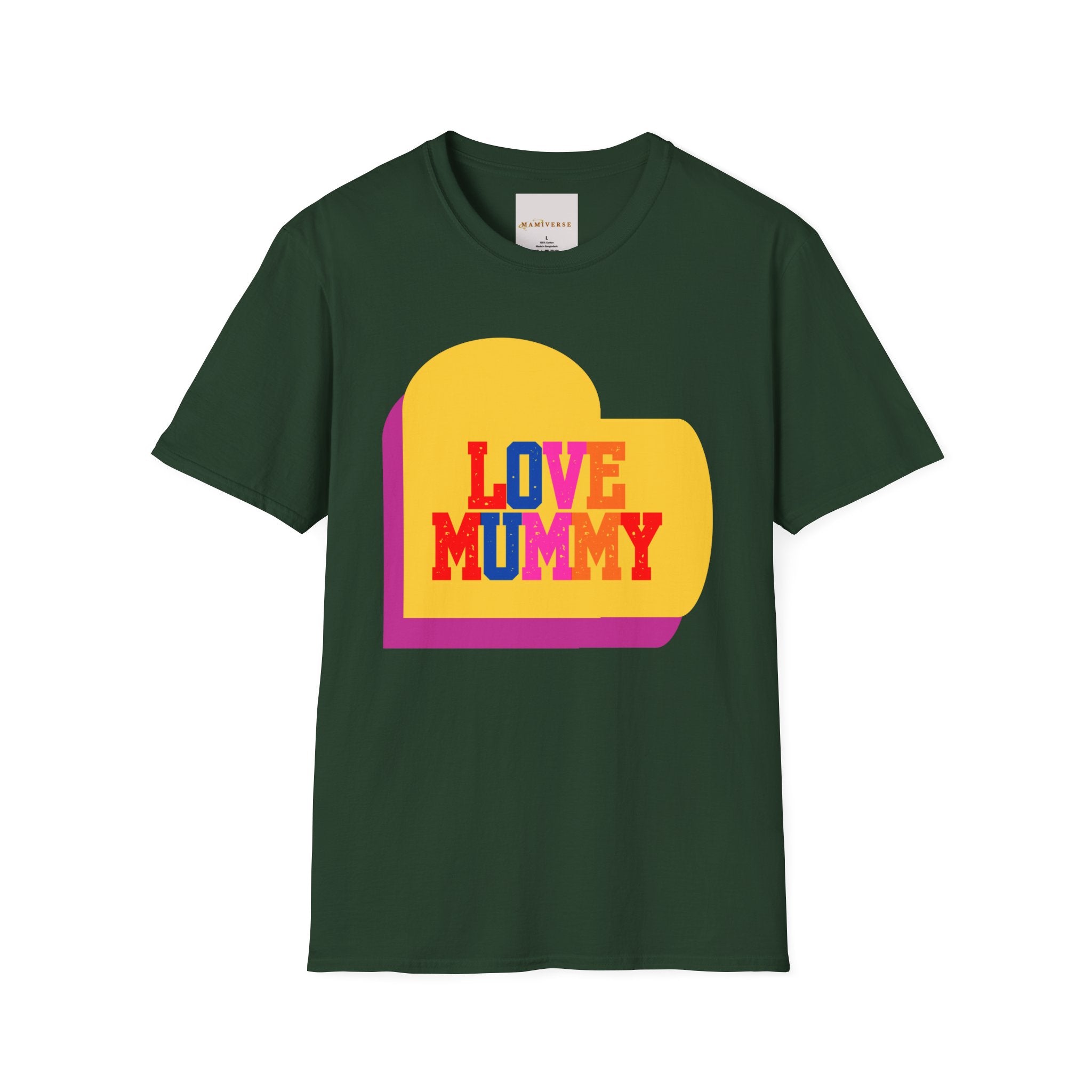 90s Love Mummy Retro Mothers T-Shirt — Nostalgic Mum Tee