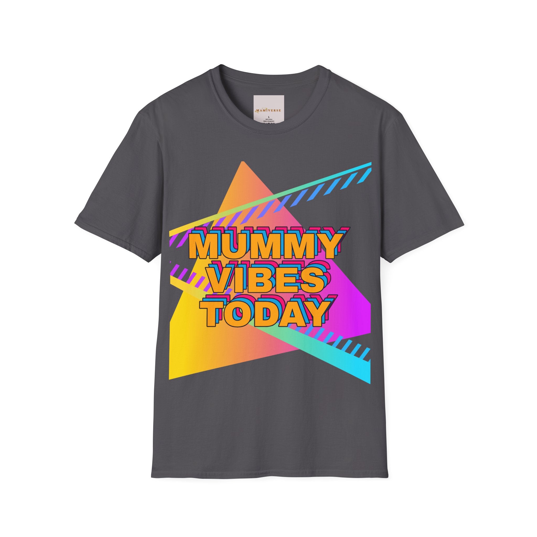Mummy Vibes Today Retro Mother's Day T-Shirt
