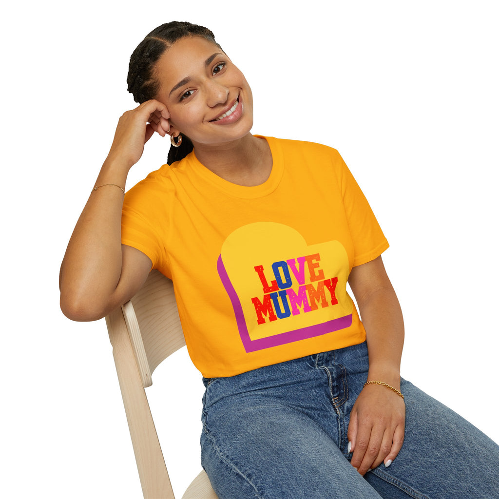 90s Love Mummy Retro Mothers T-Shirt — Nostalgic Mum Tee