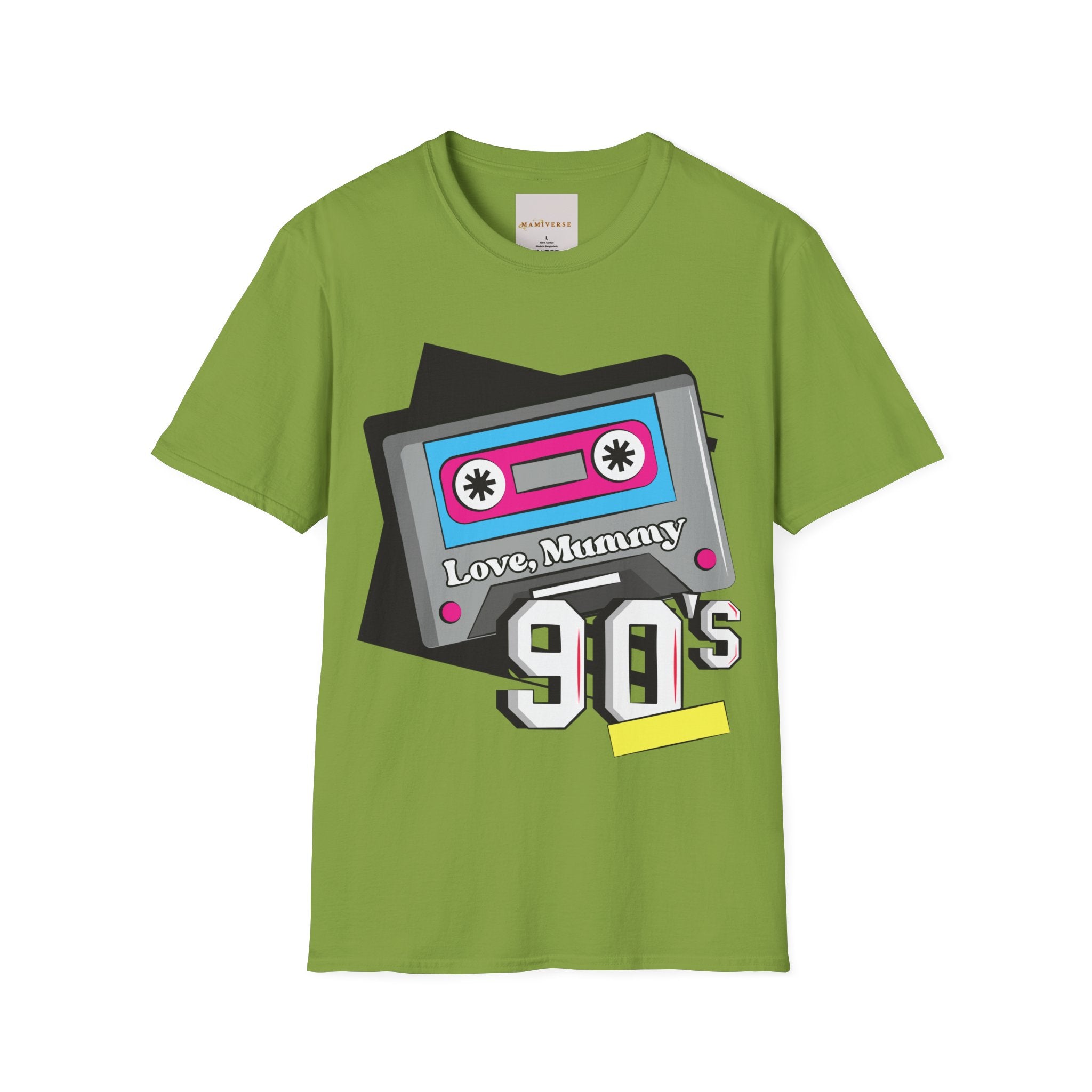Love Mummy 90s Cassette Mother's Day T-Shirt