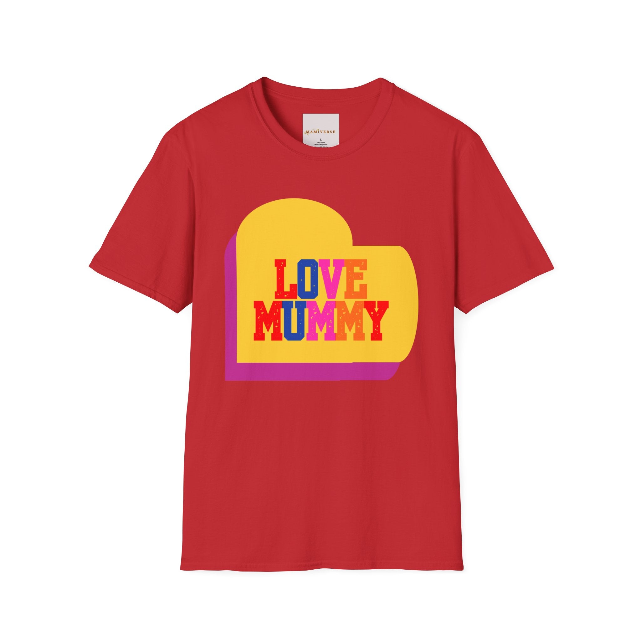 90s Love Mummy Retro Mothers T-Shirt — Nostalgic Mum Tee
