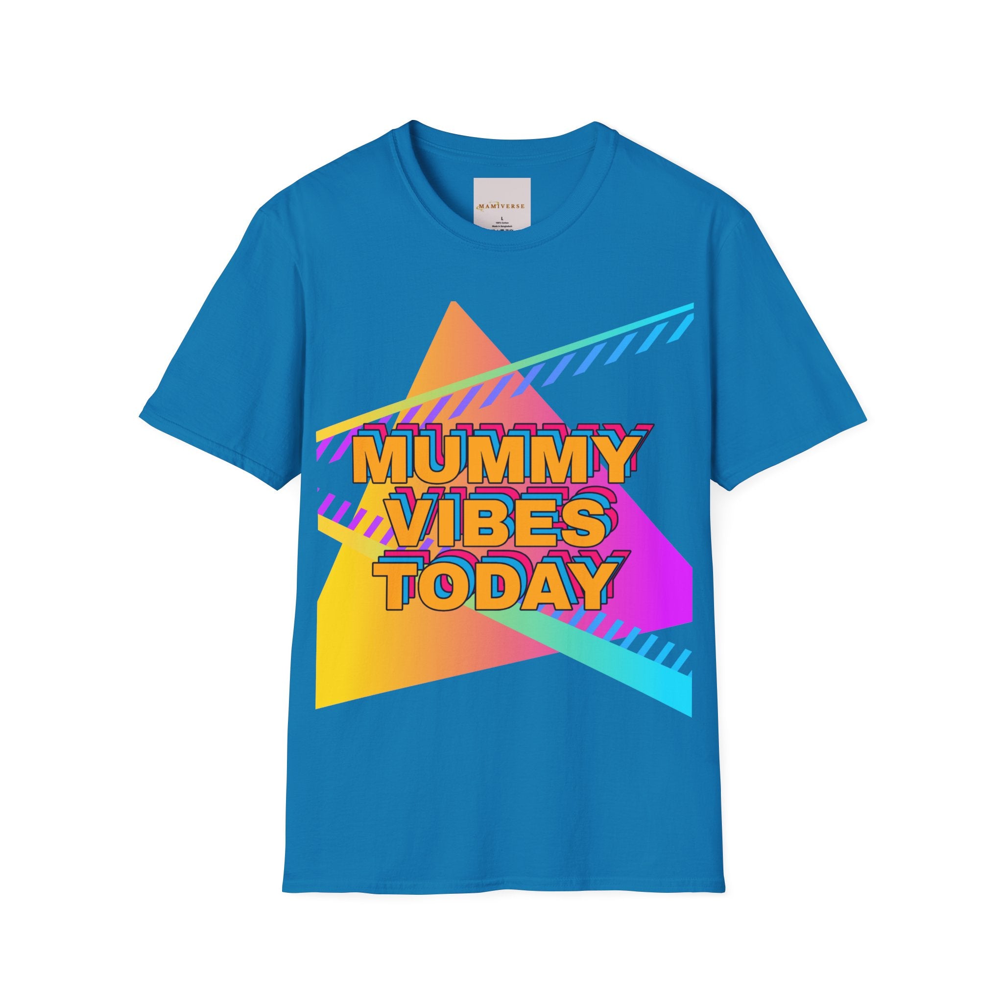 Mummy Vibes Today Retro Mother's Day T-Shirt