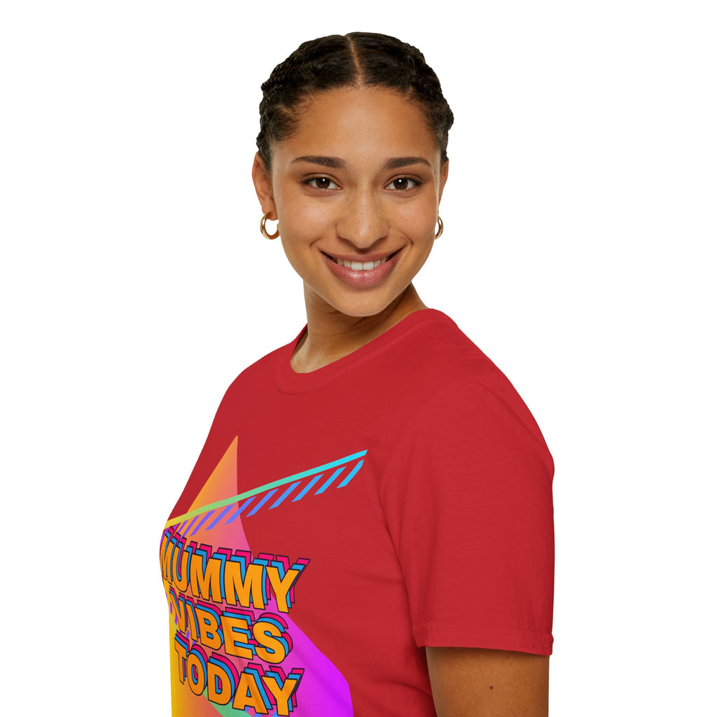 Mummy Vibes Today Retro Mother's Day T-Shirt