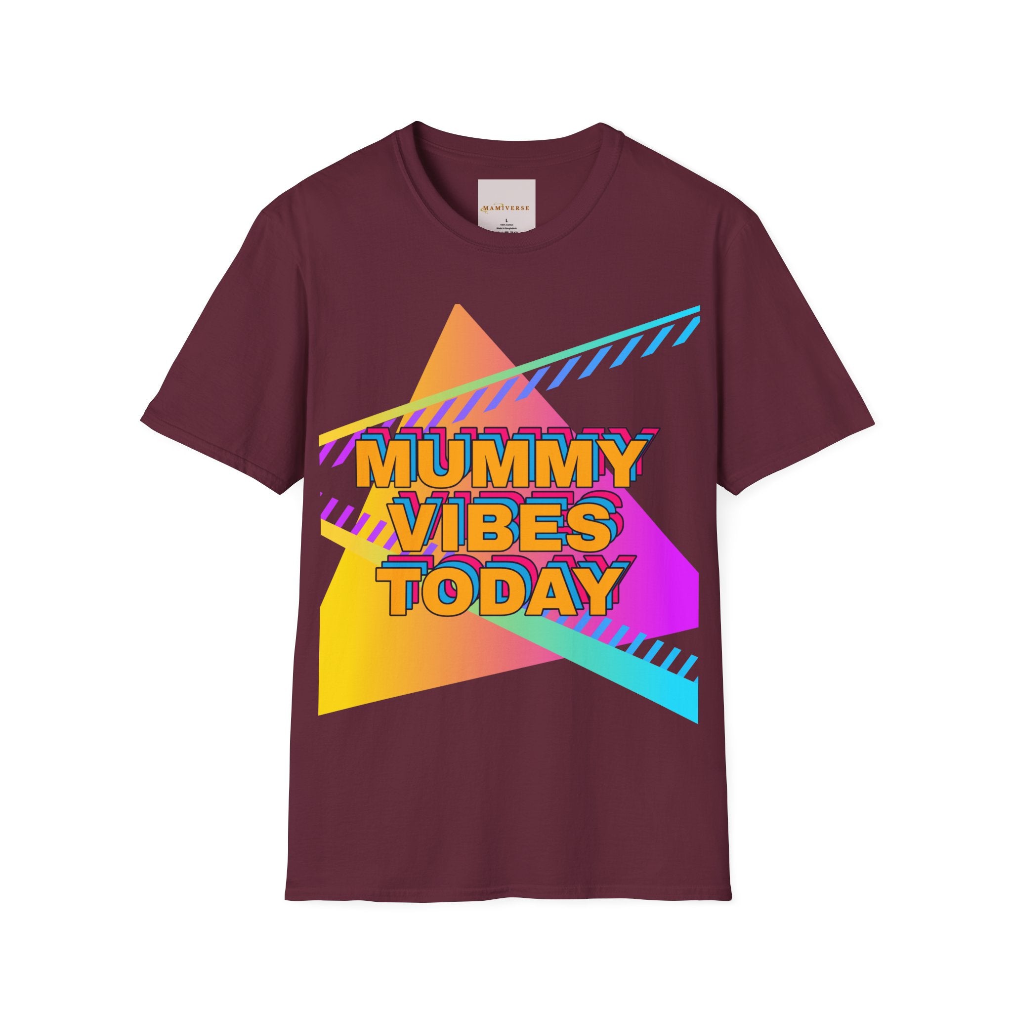 Mummy Vibes Today Retro Mother's Day T-Shirt