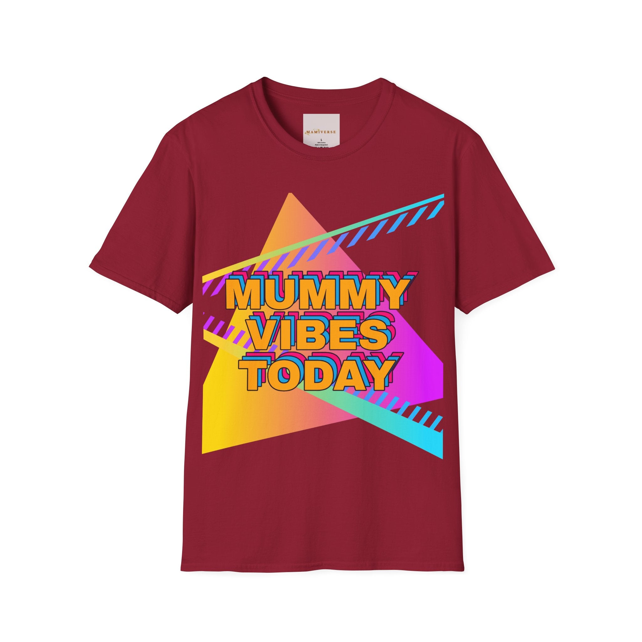 Mummy Vibes Today Retro Mother's Day T-Shirt