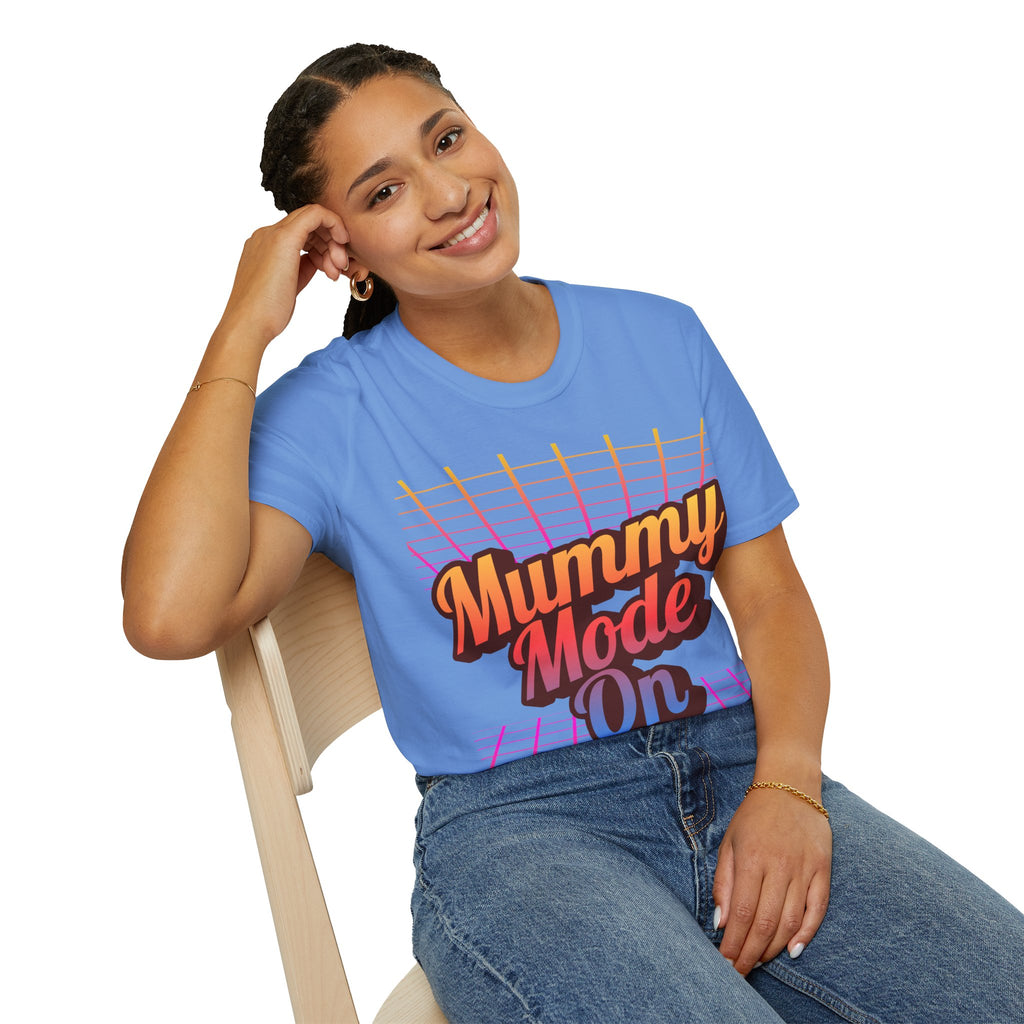 Mummy Mode On 90s Retro Mother's Day T-Shirt