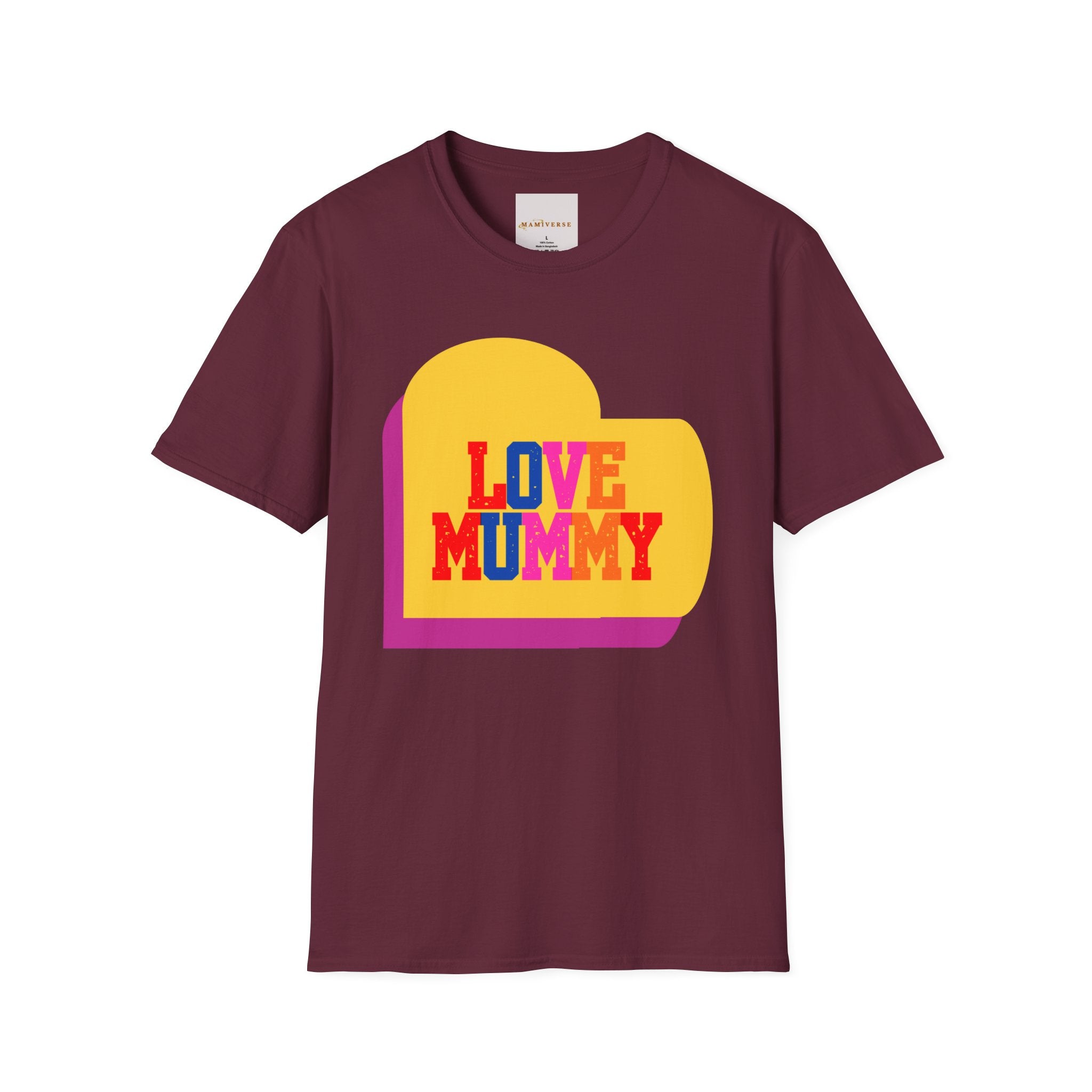 90s Love Mummy Retro Mothers T-Shirt — Nostalgic Mum Tee
