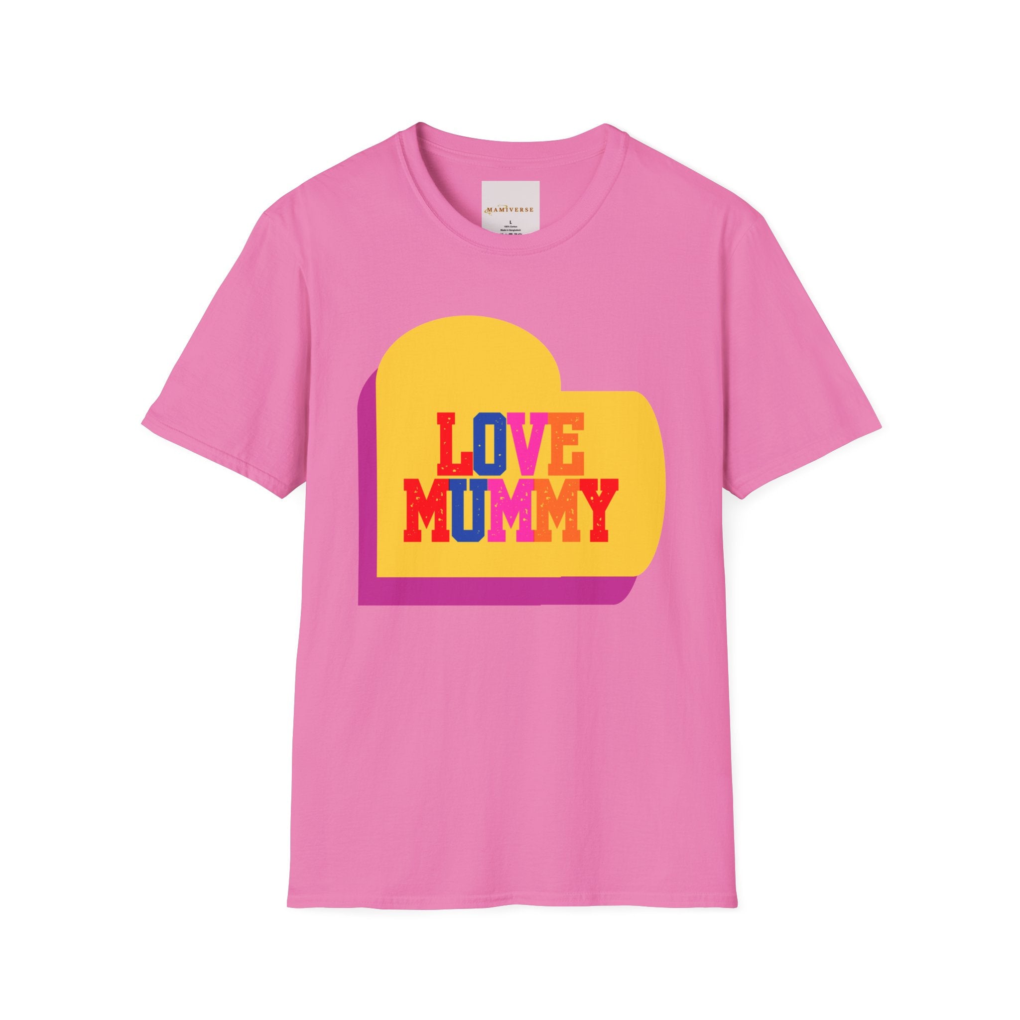 90s Love Mummy Retro Mothers T-Shirt — Nostalgic Mum Tee