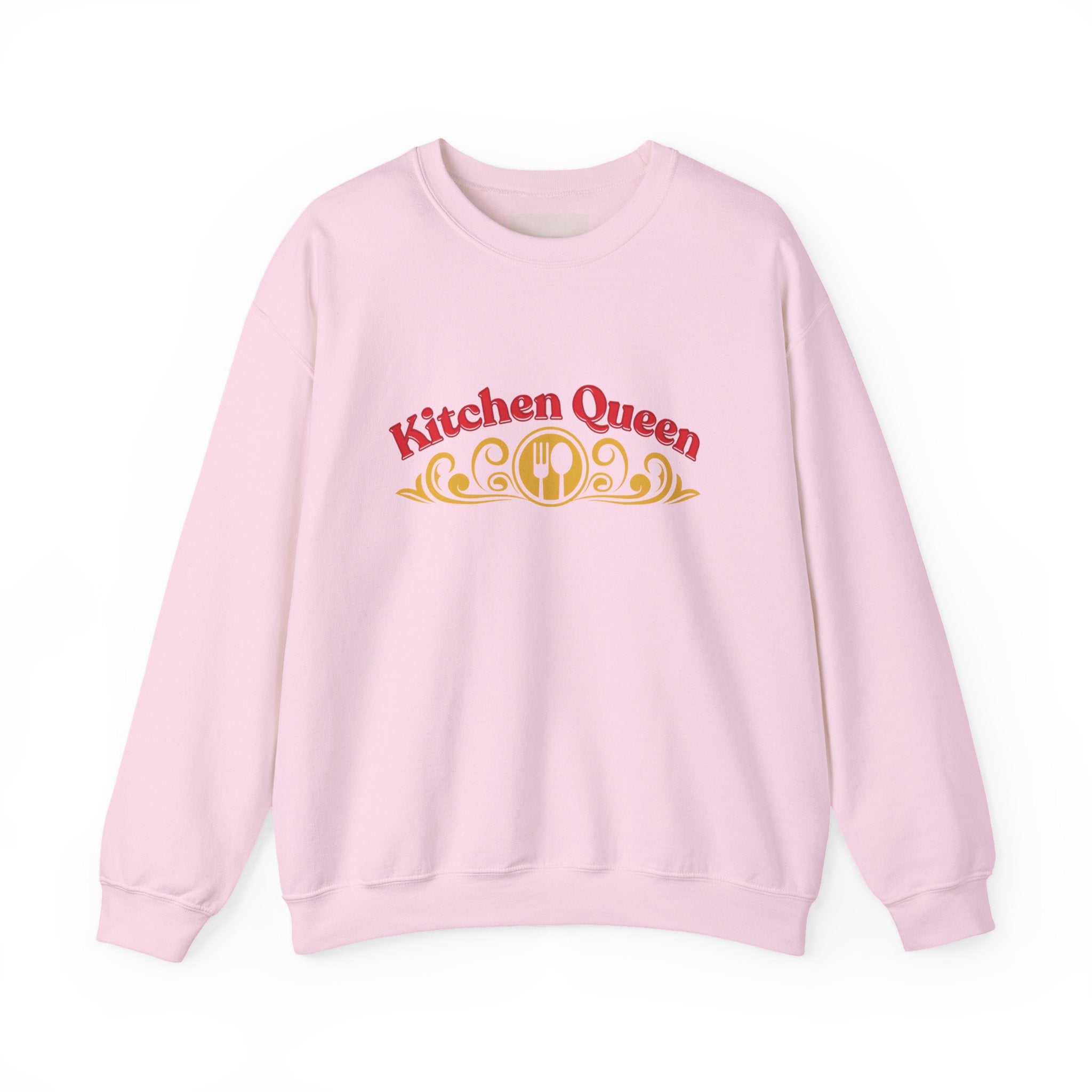 Kitchen Queen Crewneck Sweatshirt — Chef Mum Appreciation Gift