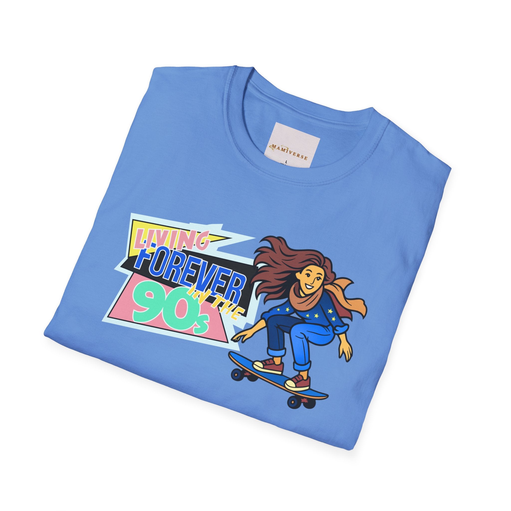 Forever 90s Skateboarder Mother's Day T-Shirt